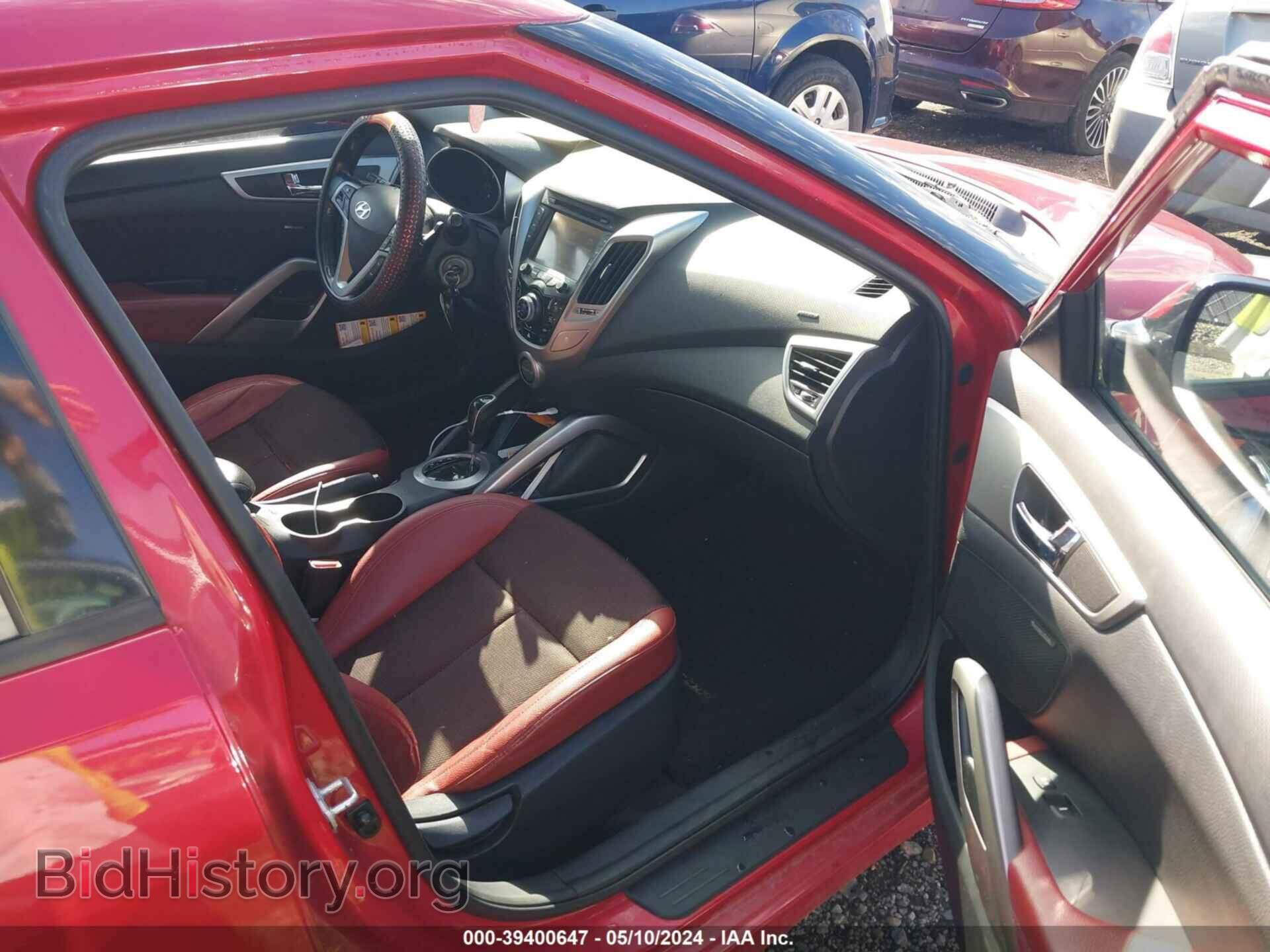 2014 HYUNDAI VELOSTER - VIN: KMHTC6ADXEU201652 - Фото 5