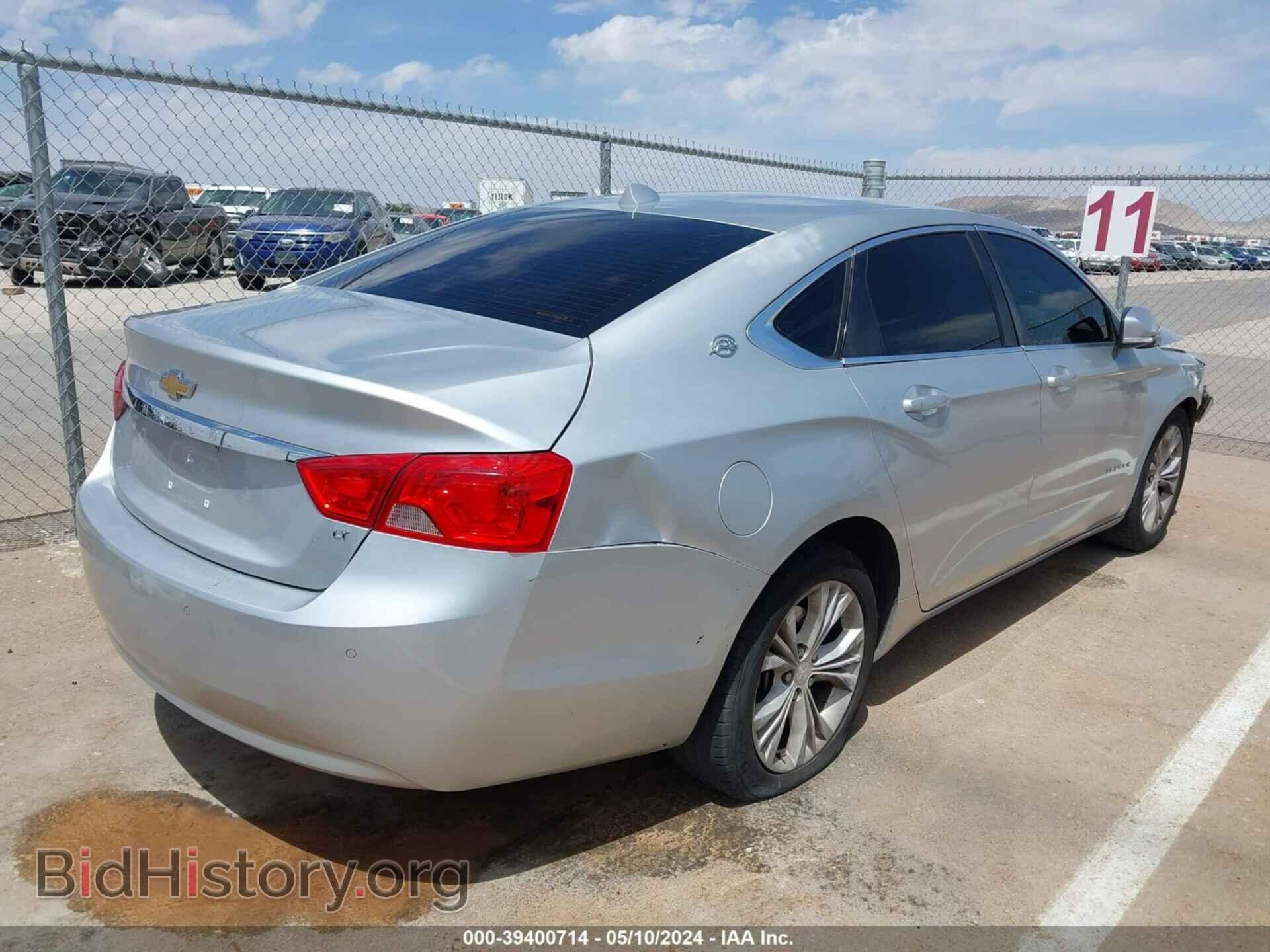 2014 CHEVROLET IMPALA - VIN: 2G1115SL1E9290907 - Фото 4