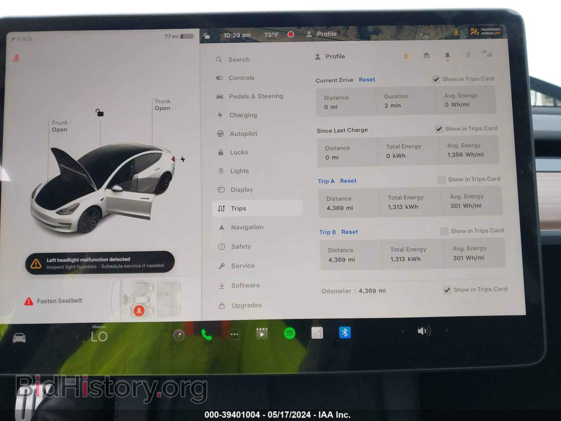 2023 TESLA MODEL 3 - VIN: 5YJ3E1EC6PF677363 - Фото 7