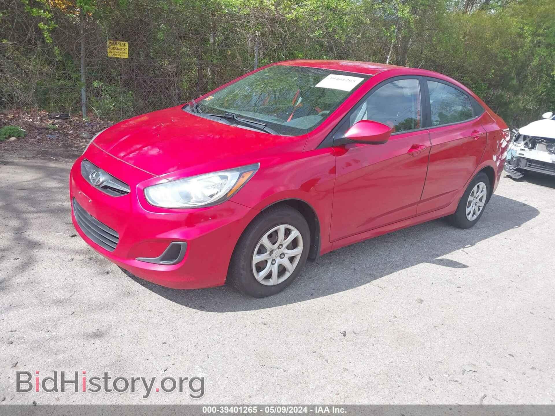 2013 HYUNDAI ACCENT - VIN: KMHCT4AE5DU299498 - Фото 2
