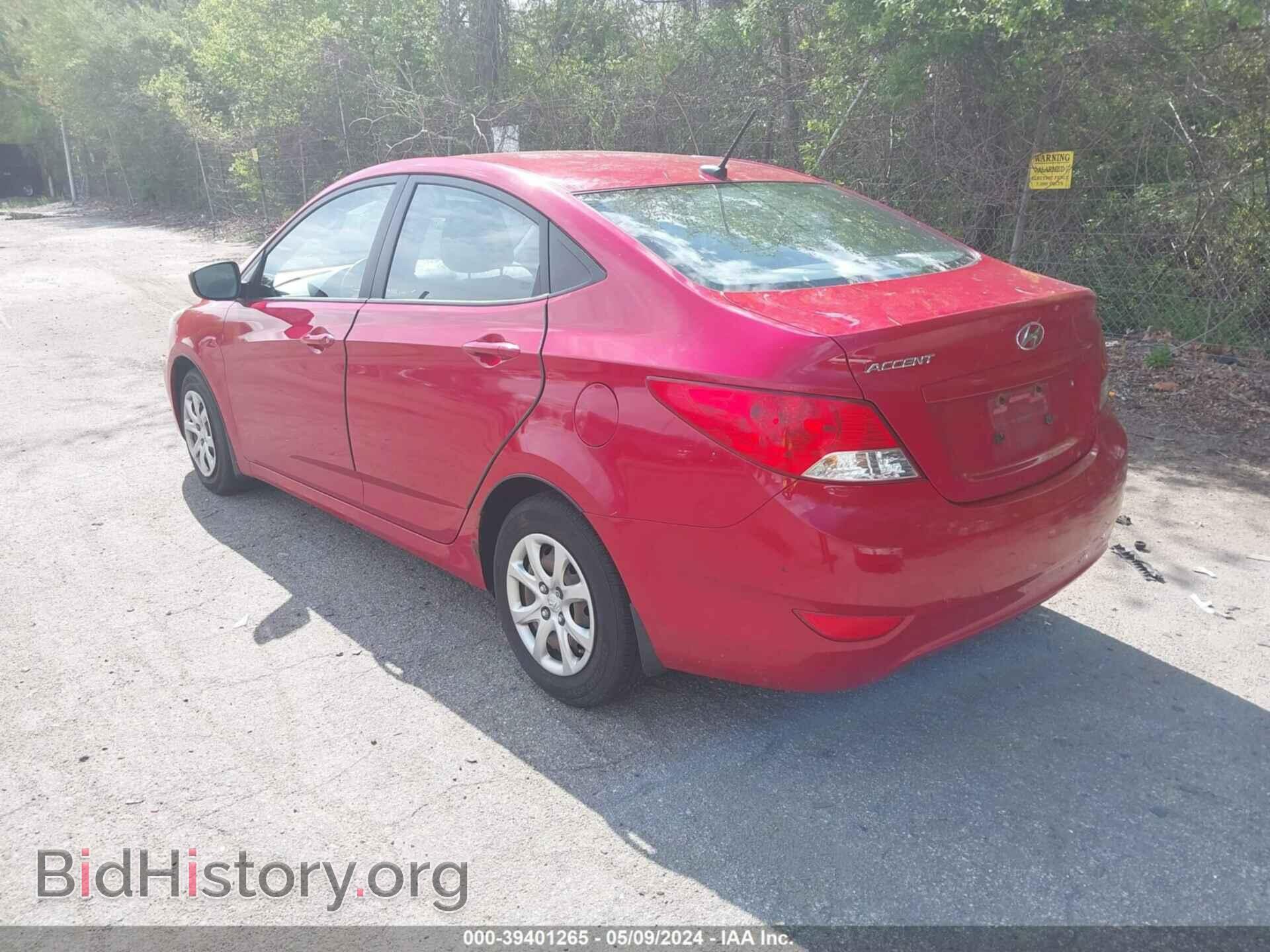 2013 HYUNDAI ACCENT - VIN: KMHCT4AE5DU299498 - Фото 3