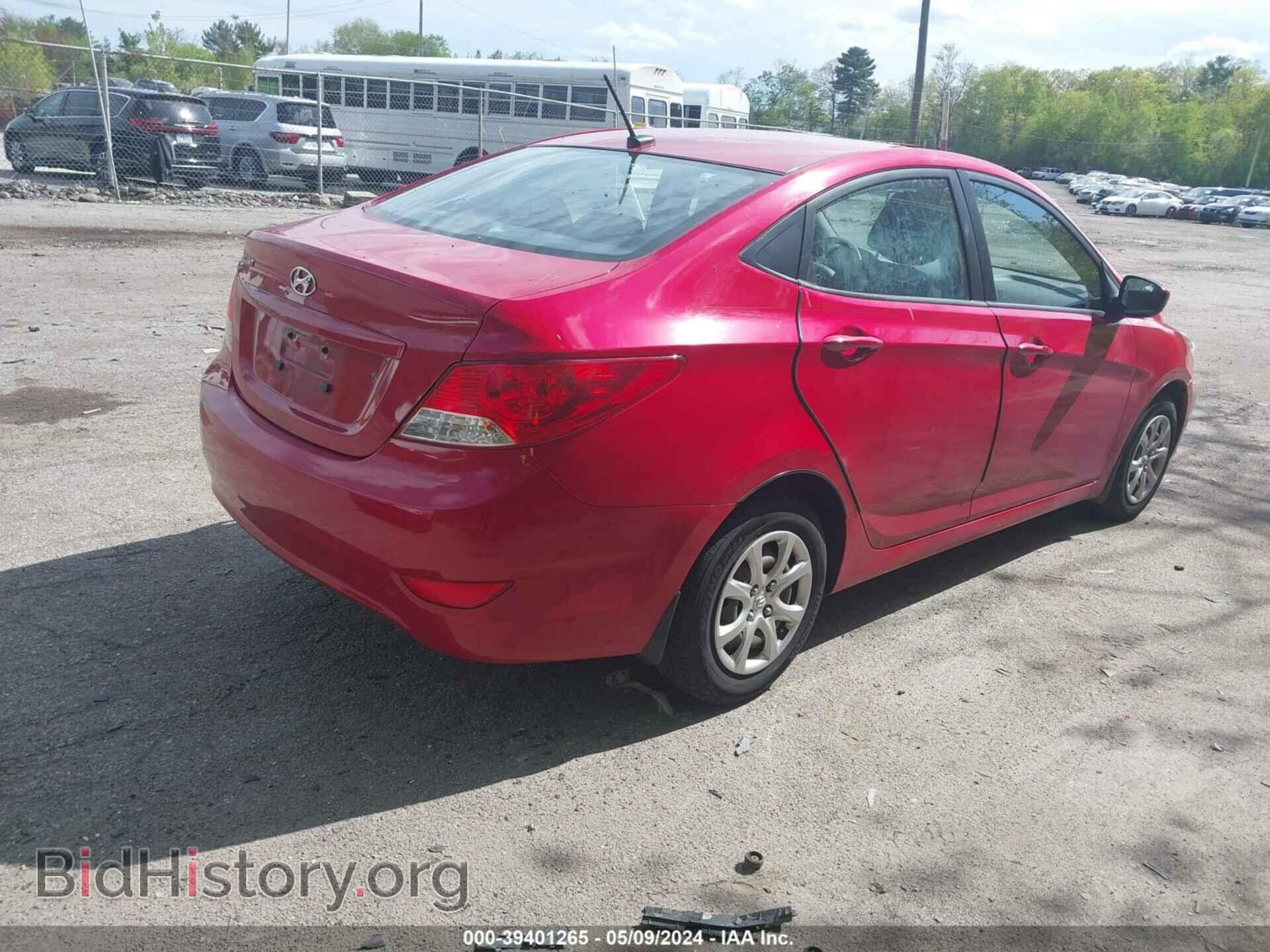 2013 HYUNDAI ACCENT - VIN: KMHCT4AE5DU299498 - Фото 4