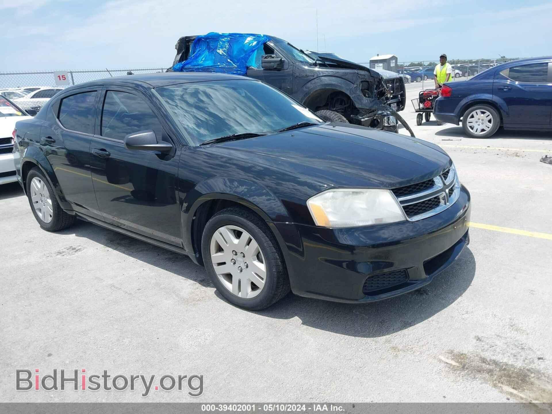 Photo 1C3CDZAB1DN722791 - DODGE AVENGER 2013