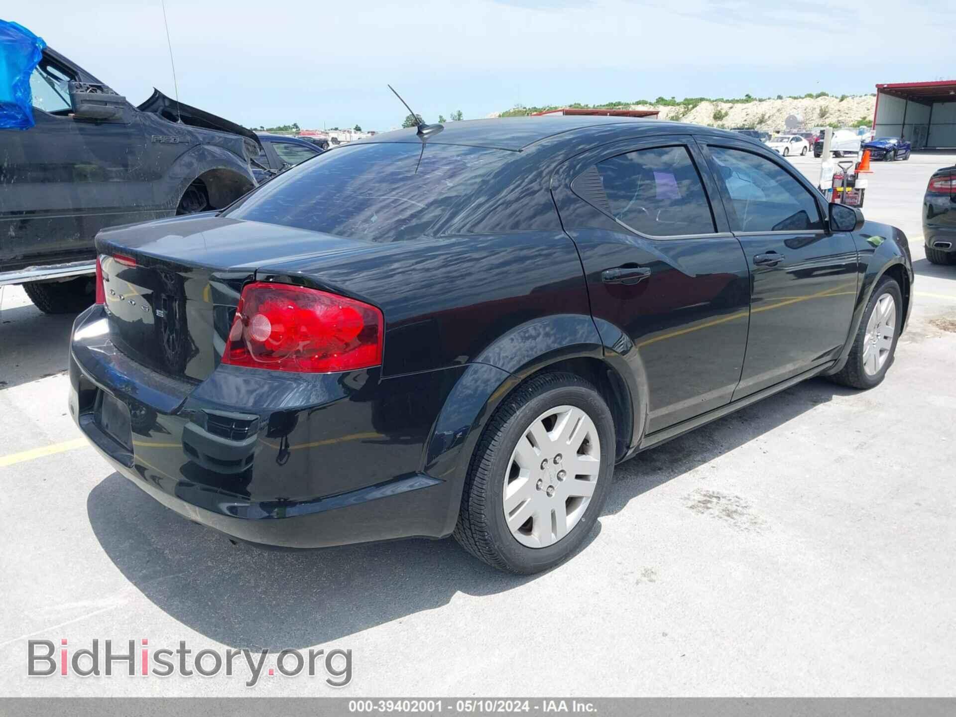 2013 DODGE AVENGER - VIN: 1C3CDZAB1DN722791 - Photo 4