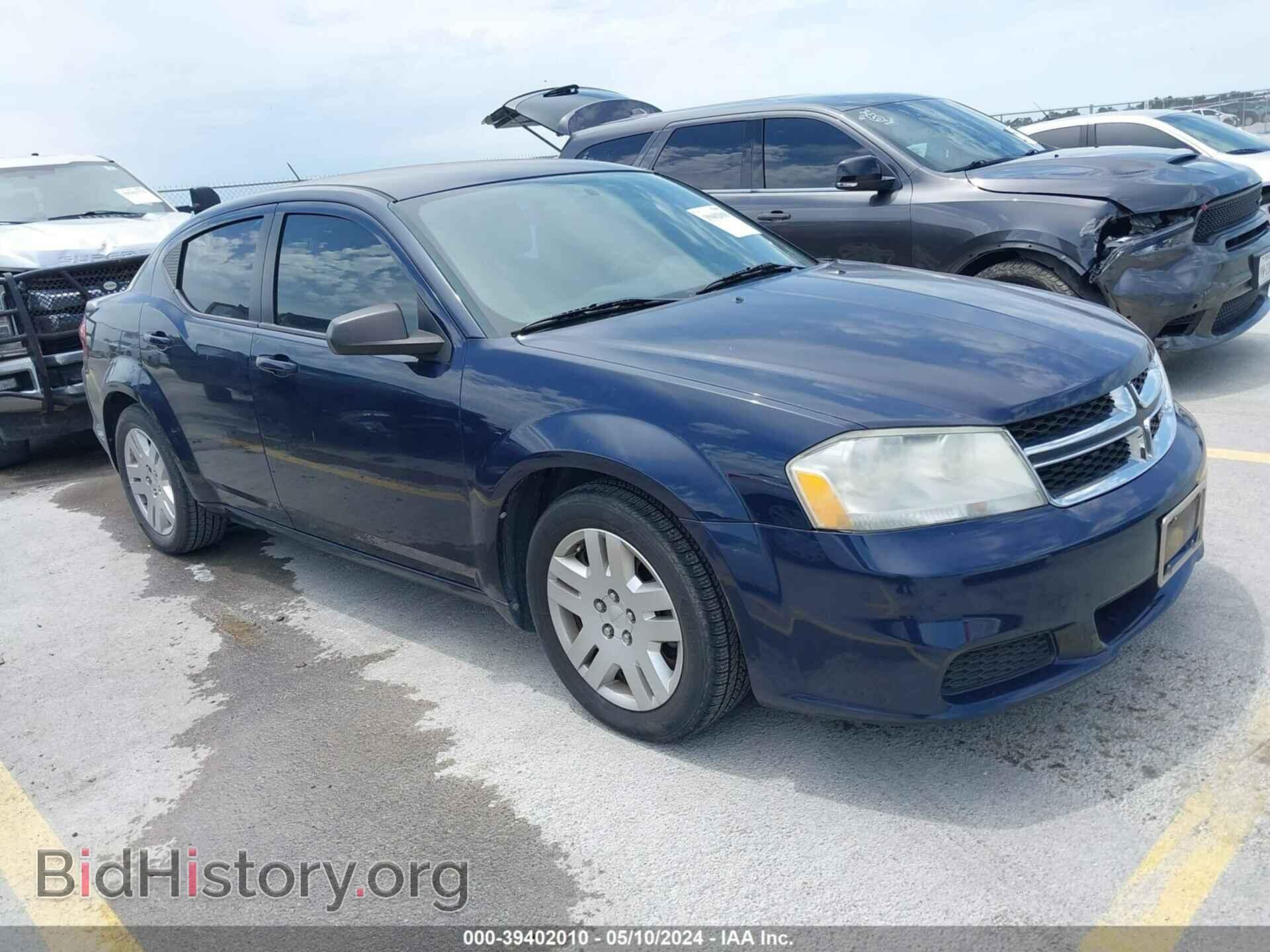 Photo 1C3CDZAB3DN722789 - DODGE AVENGER 2013