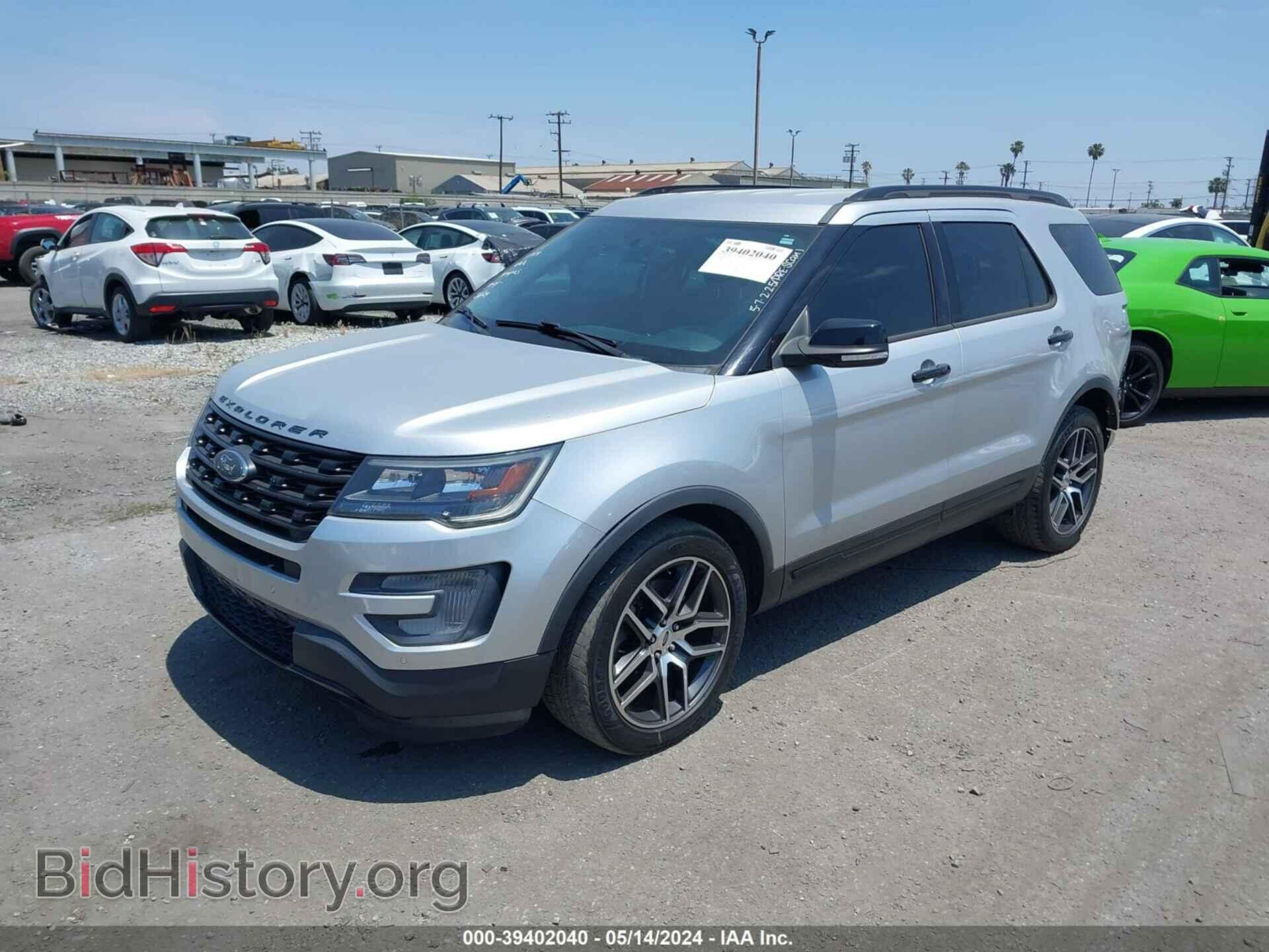 2017 FORD EXPLORER - VIN: 1FM5K8GT2HGE12255 - Фото 2