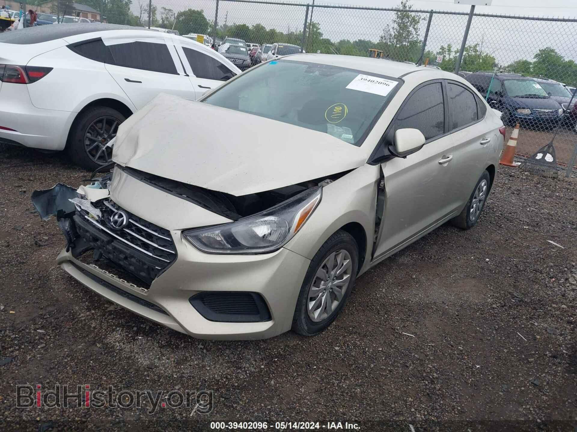 2019 HYUNDAI ACCENT - VIN: 3KPC24A30KE044629 - Фото 2