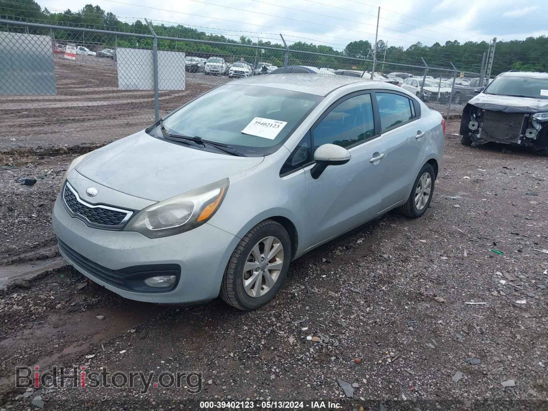 2013 KIA RIO - VIN: KNADN4A36D6221783 - Фото 2