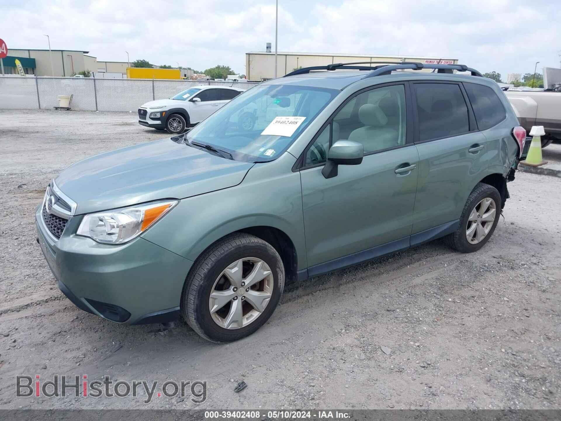 2014 SUBARU FORESTER - VIN: JF2SJAEC0EH549870 - Фото 2