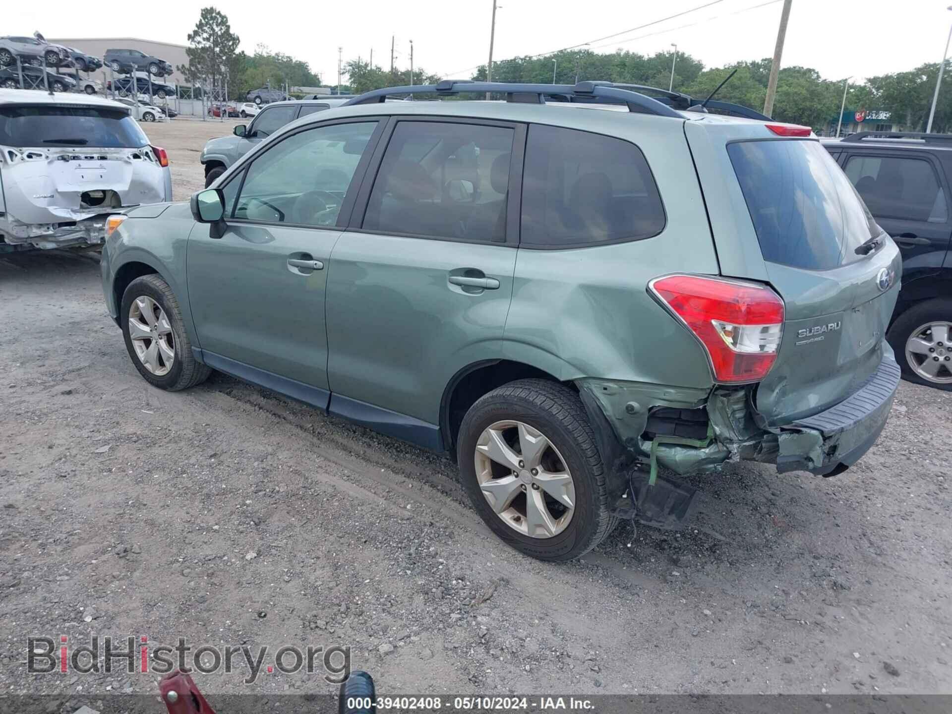 2014 SUBARU FORESTER - VIN: JF2SJAEC0EH549870 - Фото 3