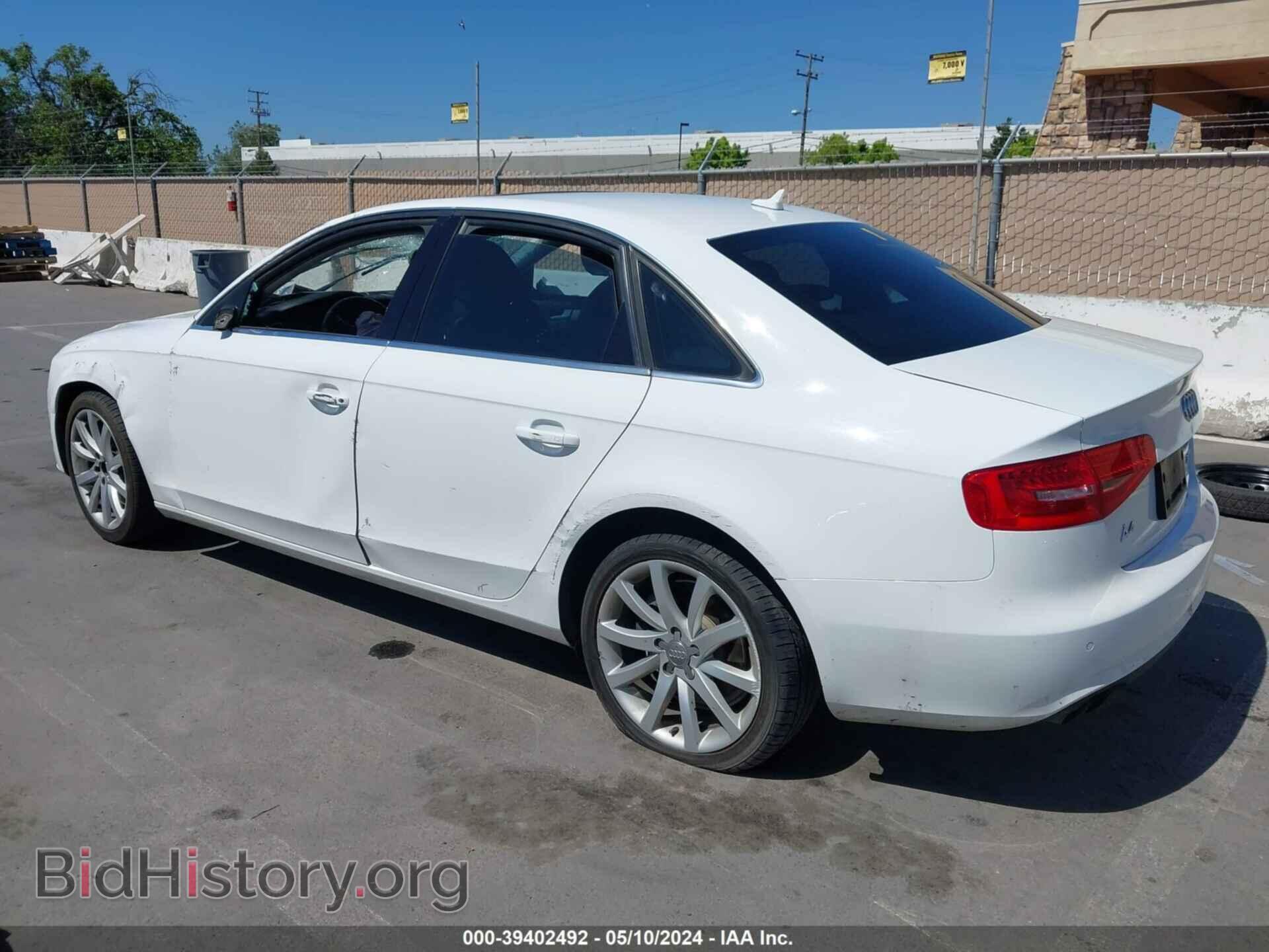 2013 AUDI A4 - VIN: WAUEFAFL0DN035199 - Фото 3