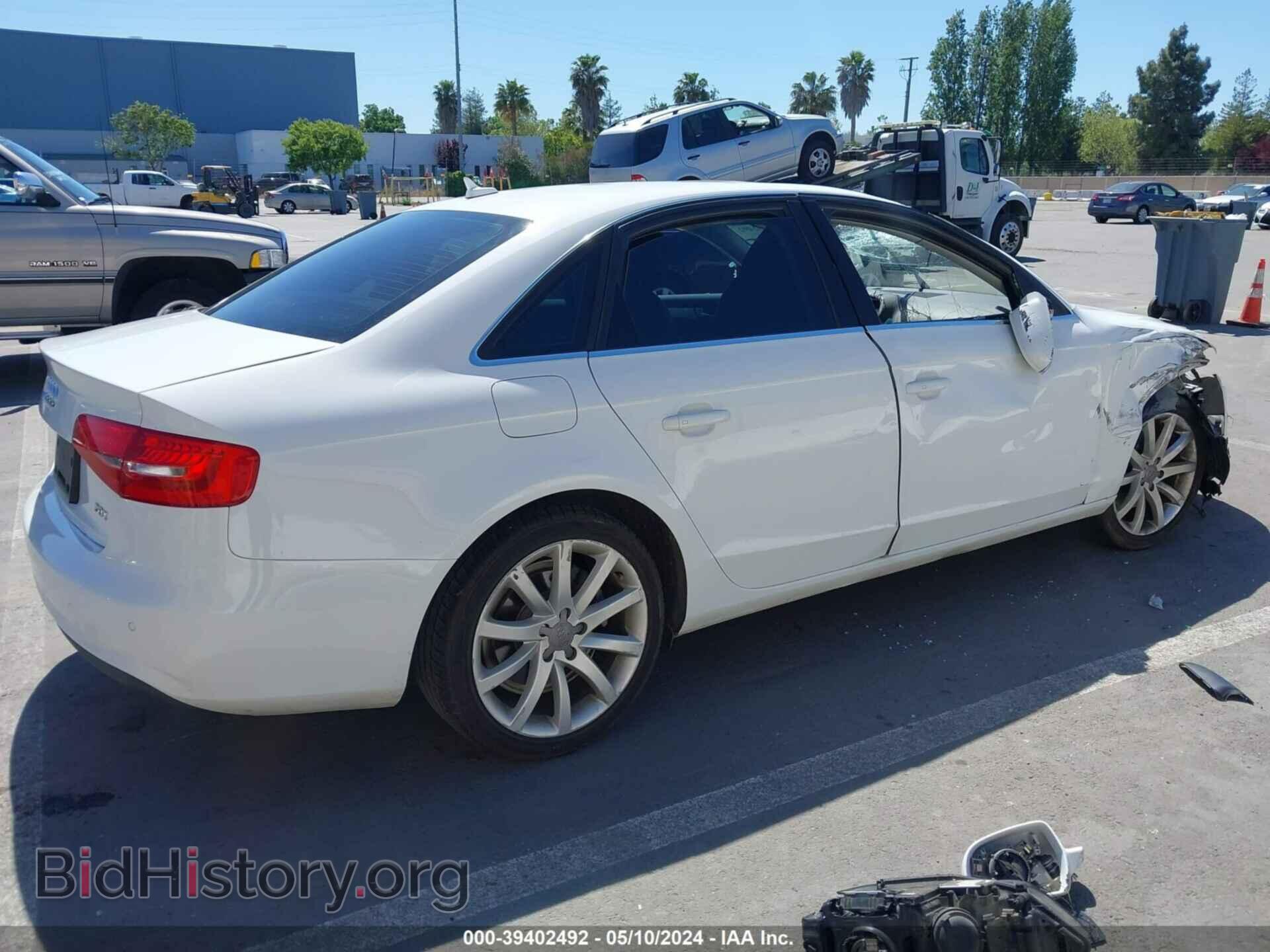 2013 AUDI A4 - VIN: WAUEFAFL0DN035199 - Фото 4