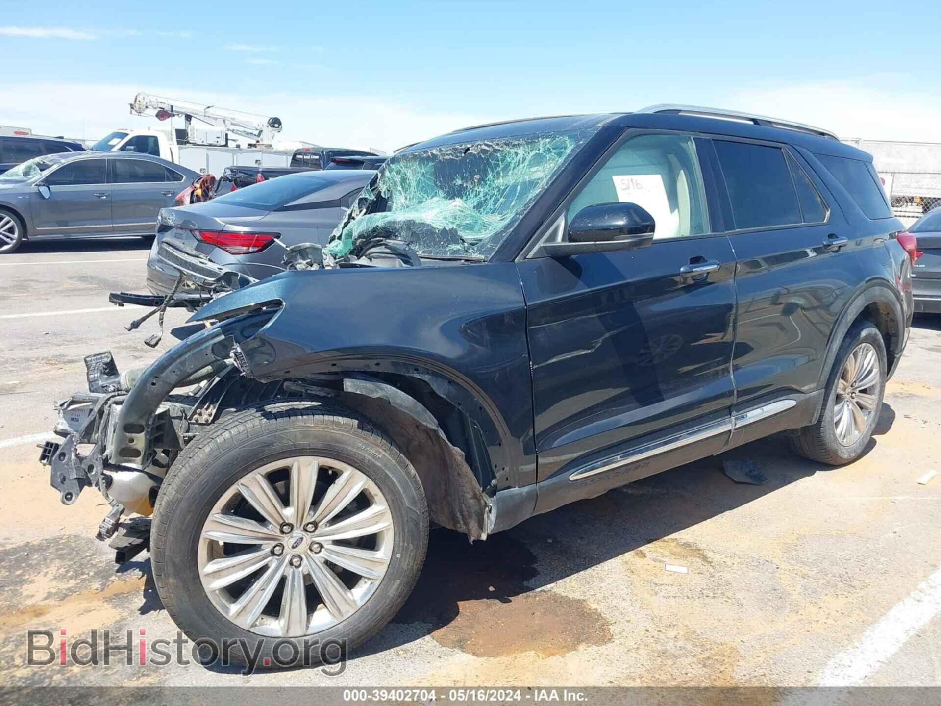 2022 FORD EXPLORER - VIN: 1FMSK7FH4NGB67870 - Фото 2