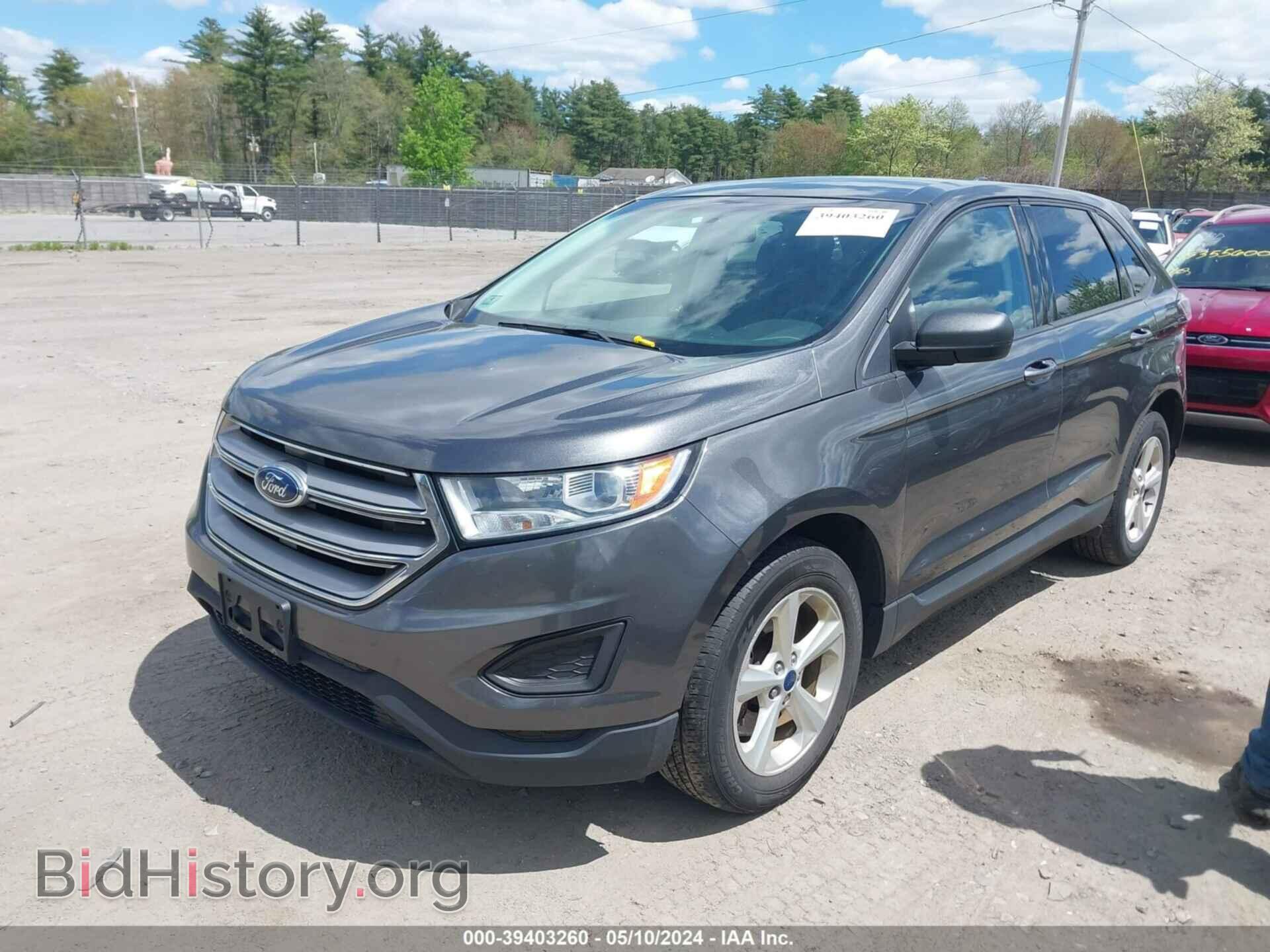 2016 FORD EDGE - VIN: 2FMPK4G93GBB29164 - Photo 2