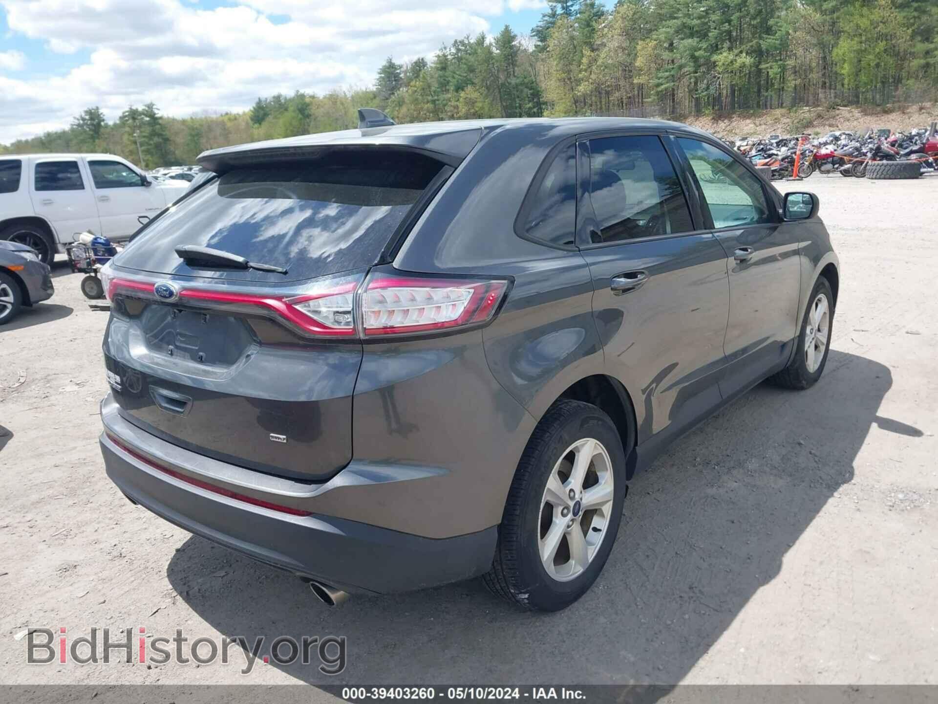 2016 FORD EDGE - VIN: 2FMPK4G93GBB29164 - Photo 4
