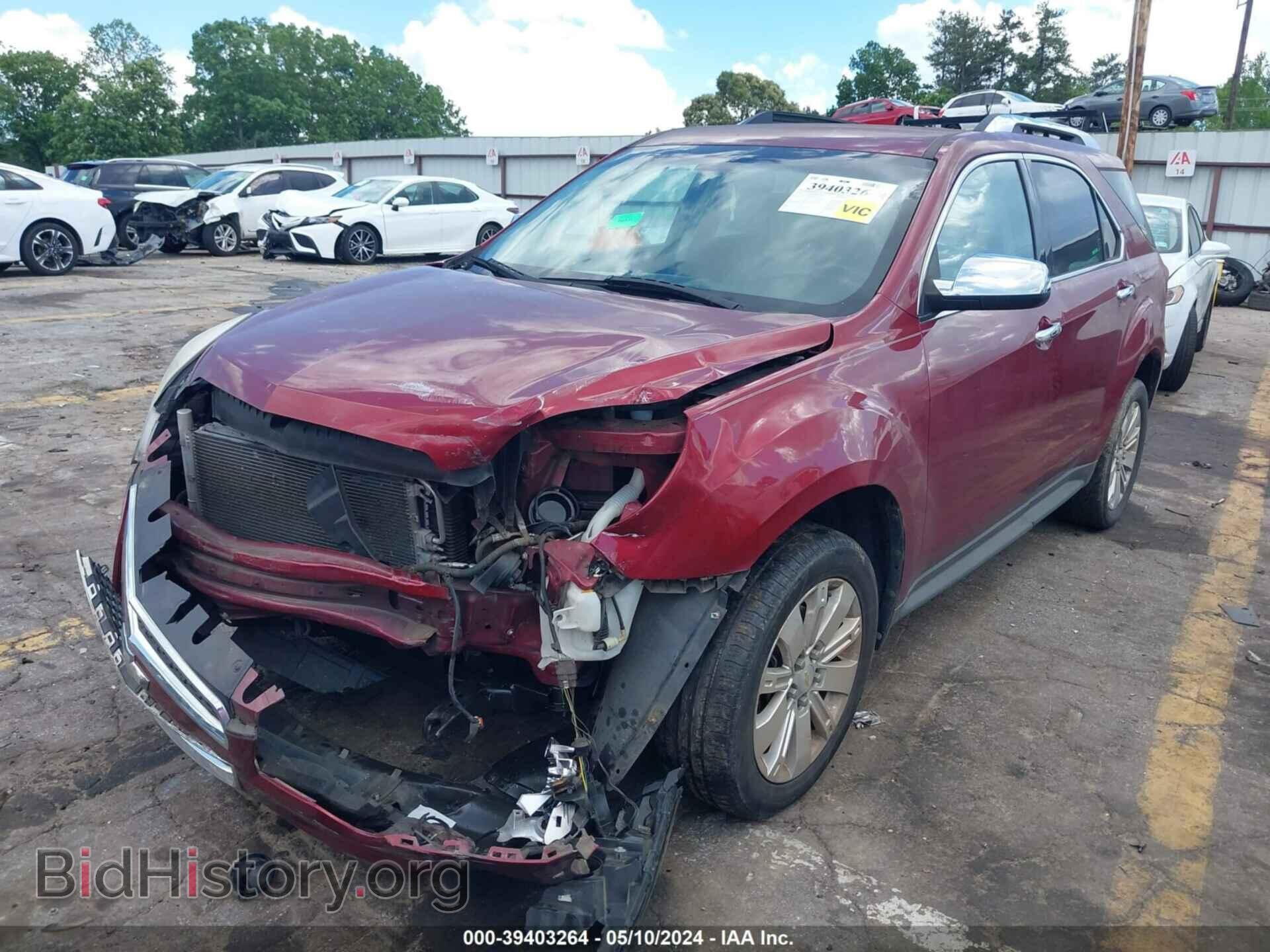 2011 CHEVROLET EQUINOX - VIN: 2CNFLPE57B6315348 - Фото 2