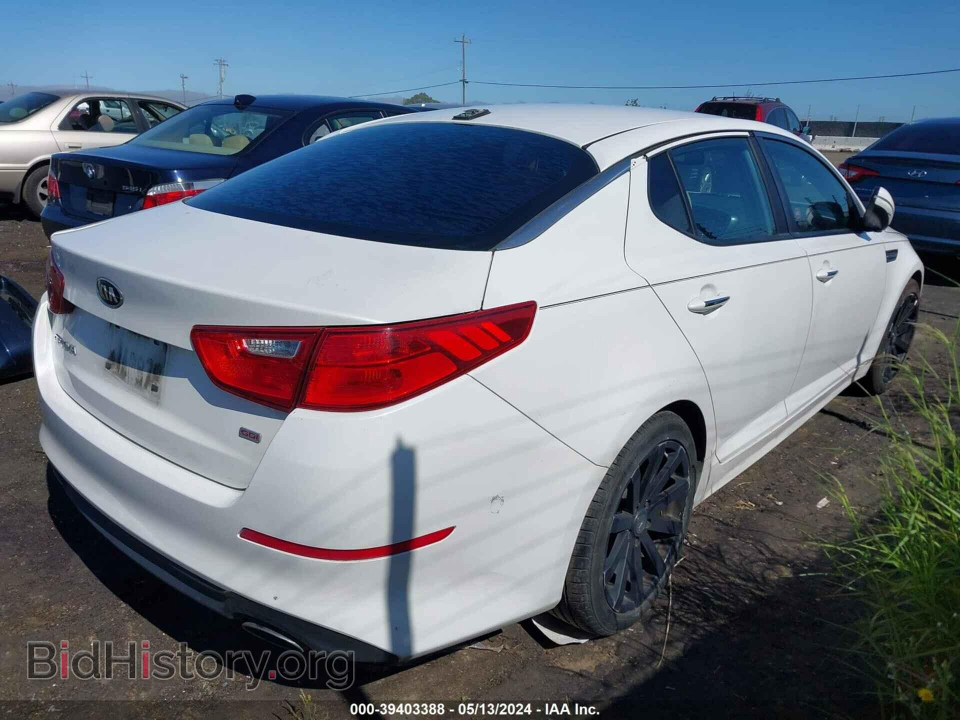 2015 KIA OPTIMA - VIN: KNAGM4A70F5540379 - Photo 4