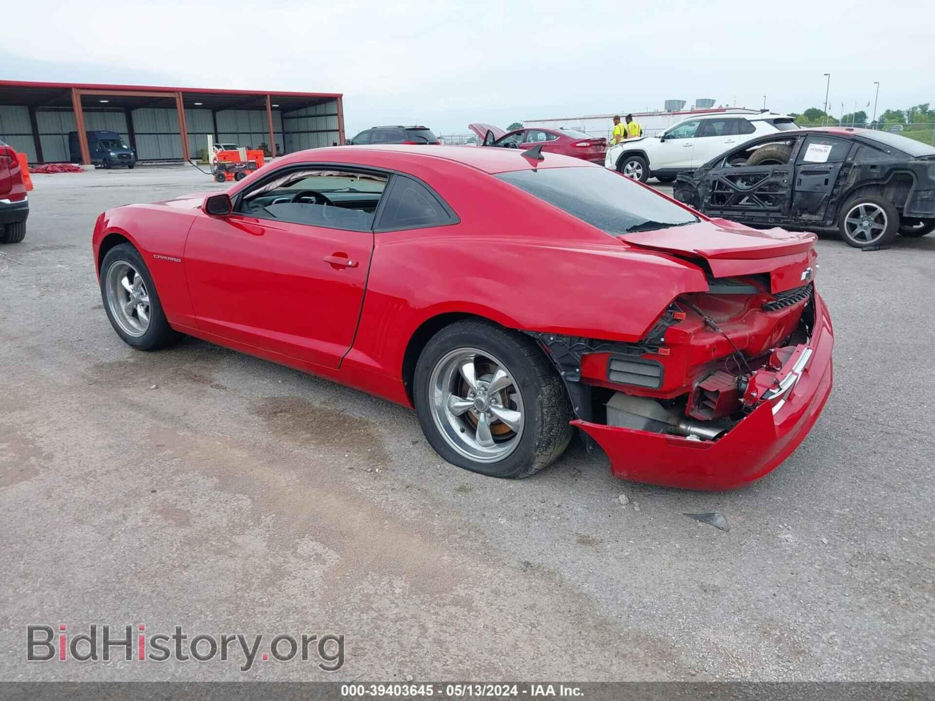 2012 CHEVROLET CAMARO - VIN: 2G1FA1E35C9148535 - Фото 3