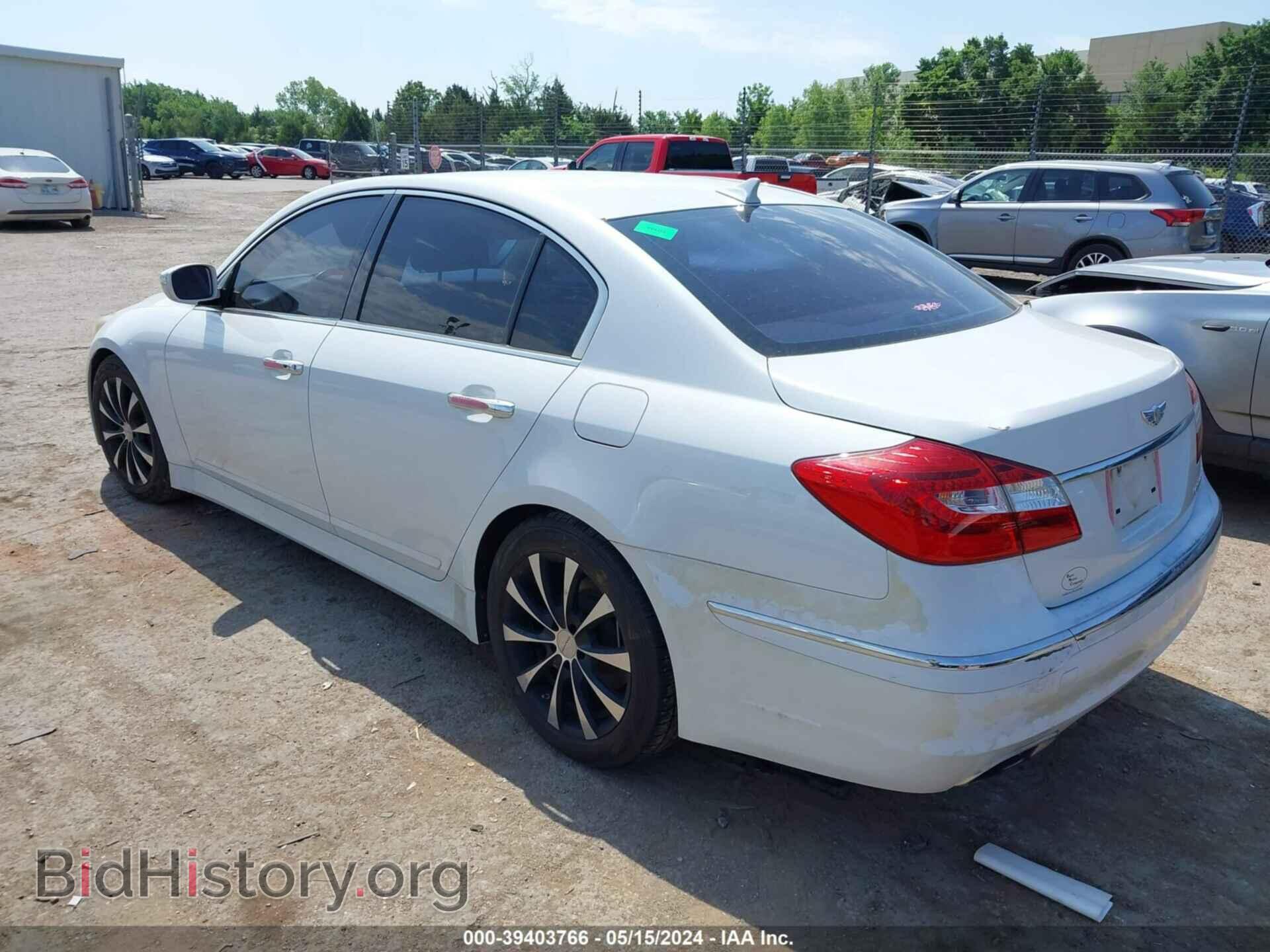 2012 HYUNDAI GENESIS - VIN: KMHGC4DD1CU185758 - Фото 3