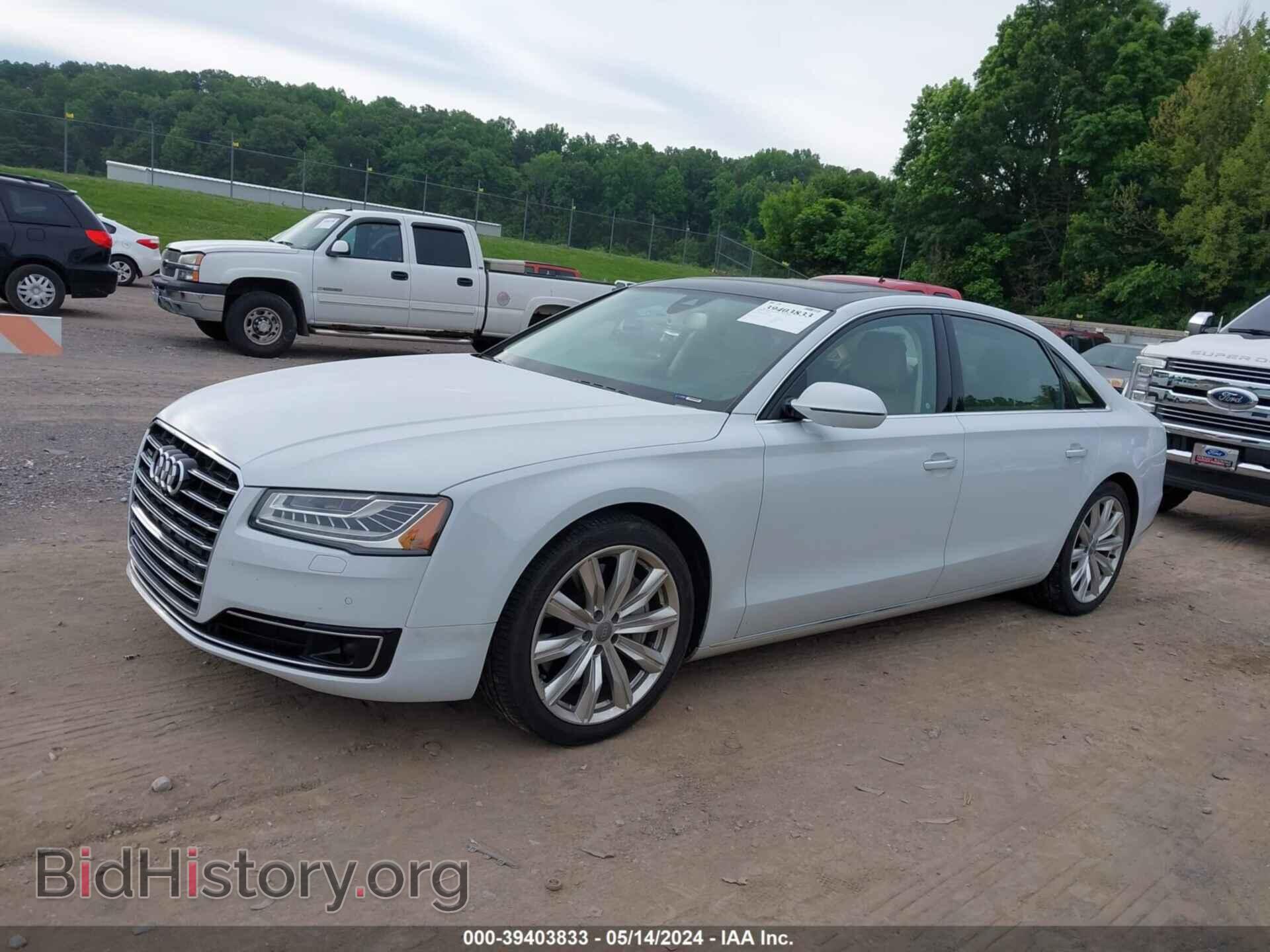 2016 AUDI A8 L - VIN: WAU34AFD9GN018511 - Фото 2