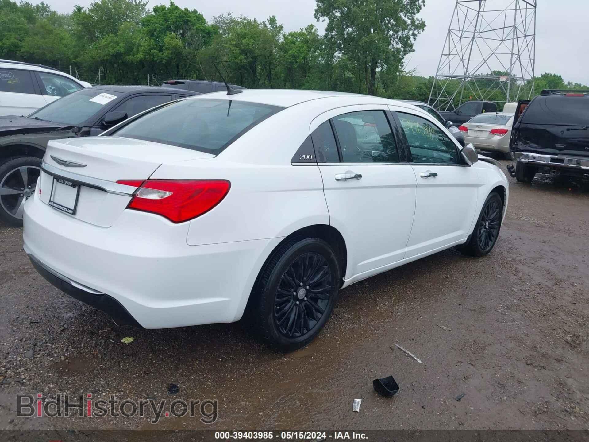 2013 CHRYSLER 200 - VIN: 1C3CCBCG6DN673445 - Фото 4
