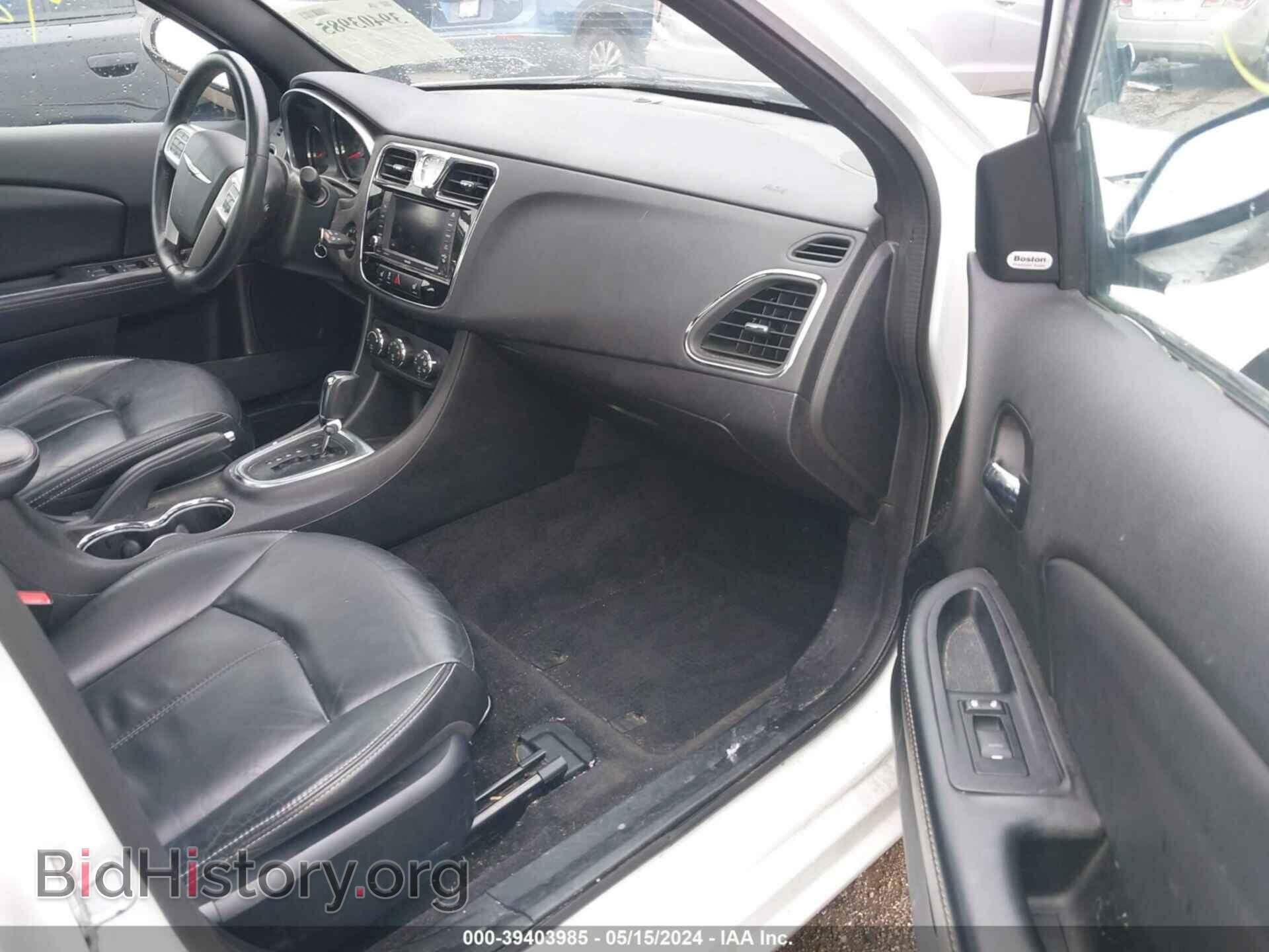 2013 CHRYSLER 200 - VIN: 1C3CCBCG6DN673445 - Фото 5