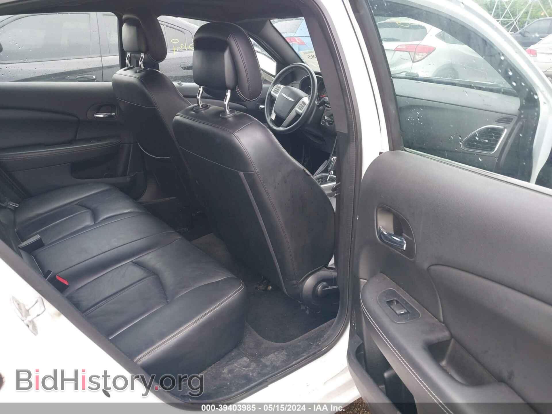 2013 CHRYSLER 200 - VIN: 1C3CCBCG6DN673445 - Фото 8