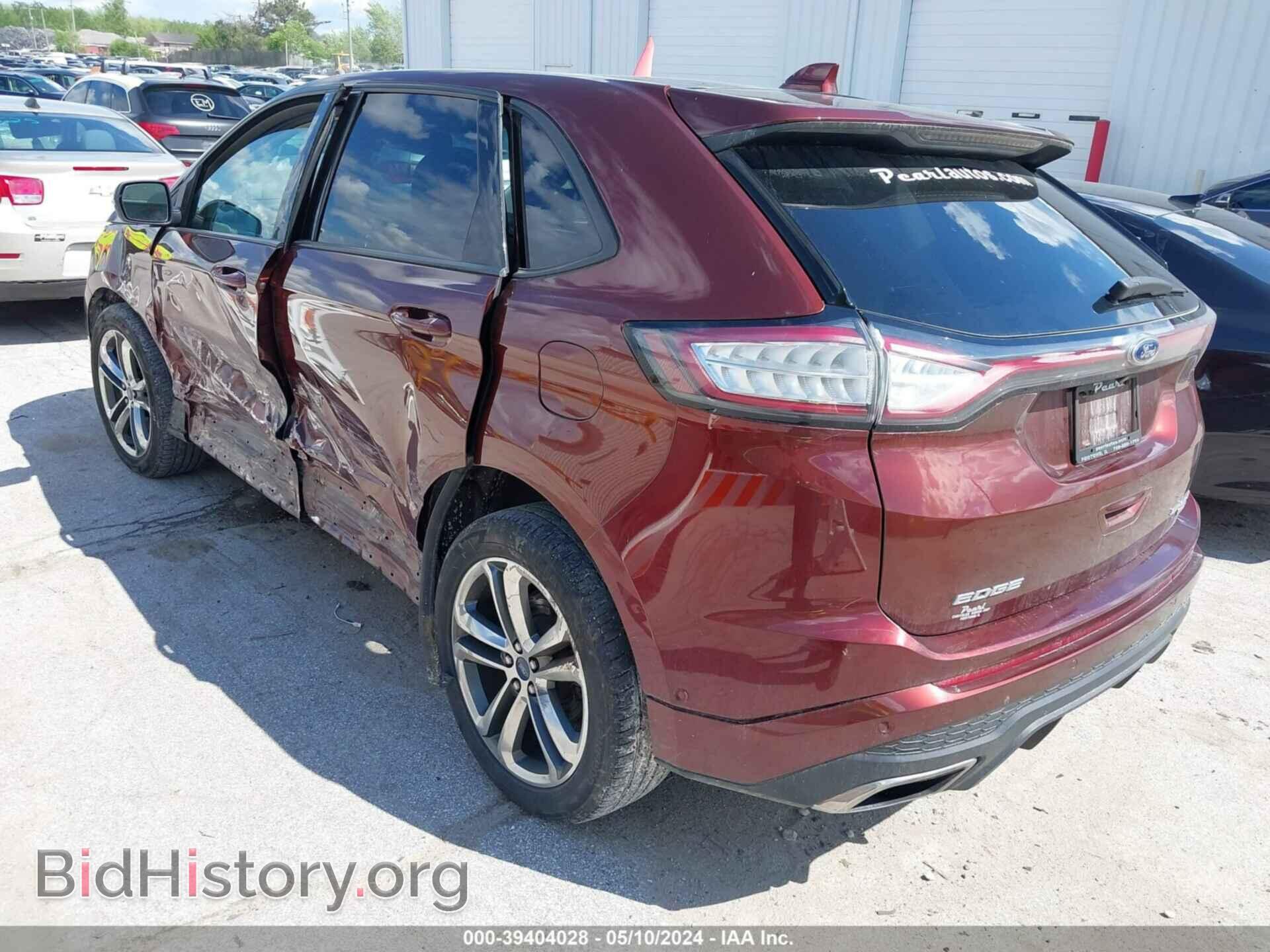 2015 FORD EDGE - VIN: 2FMTK4AP6FBB00567 - Фото 3