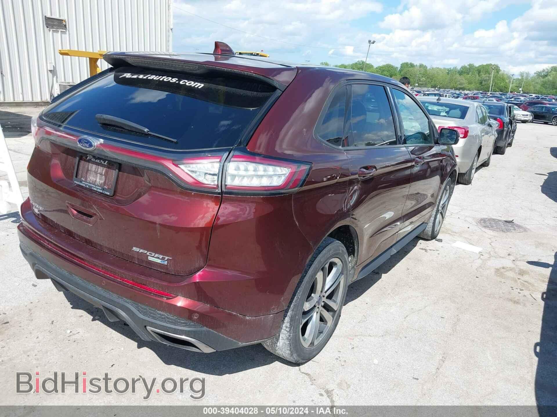 2015 FORD EDGE - VIN: 2FMTK4AP6FBB00567 - Фото 4