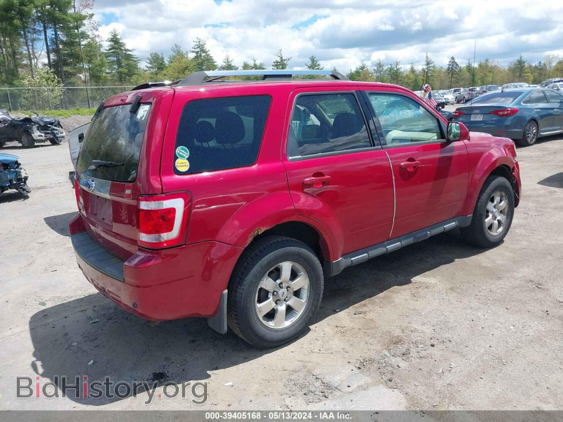 2011 FORD ESCAPE - VIN: 1FMCU9E76BKB69518 - Фото 4