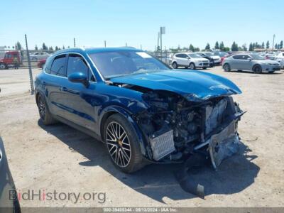 2024 Porsche CAYENNE, синий — VIN WP1AA2AY7RDA06710, IAAI