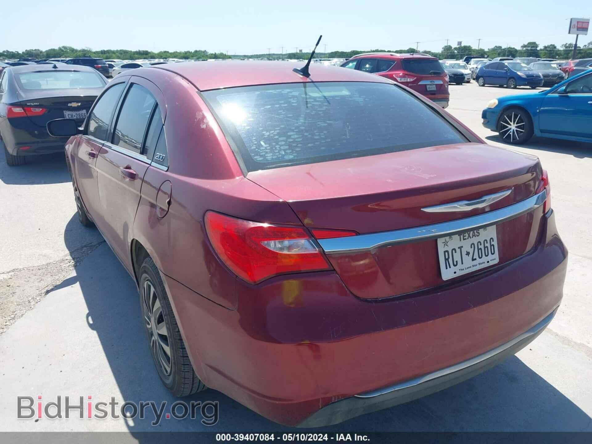 2012 CHRYSLER 200 - VIN: 1C3CCBBB5CN241644 - Фото 3