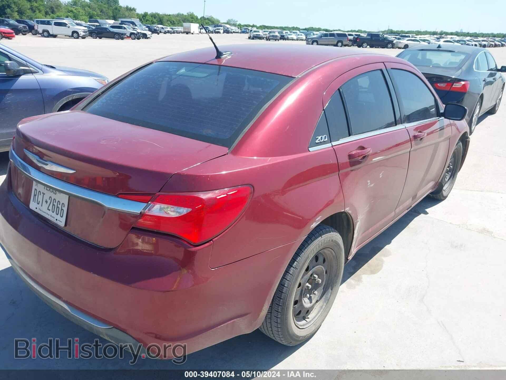 2012 CHRYSLER 200 - VIN: 1C3CCBBB5CN241644 - Фото 4