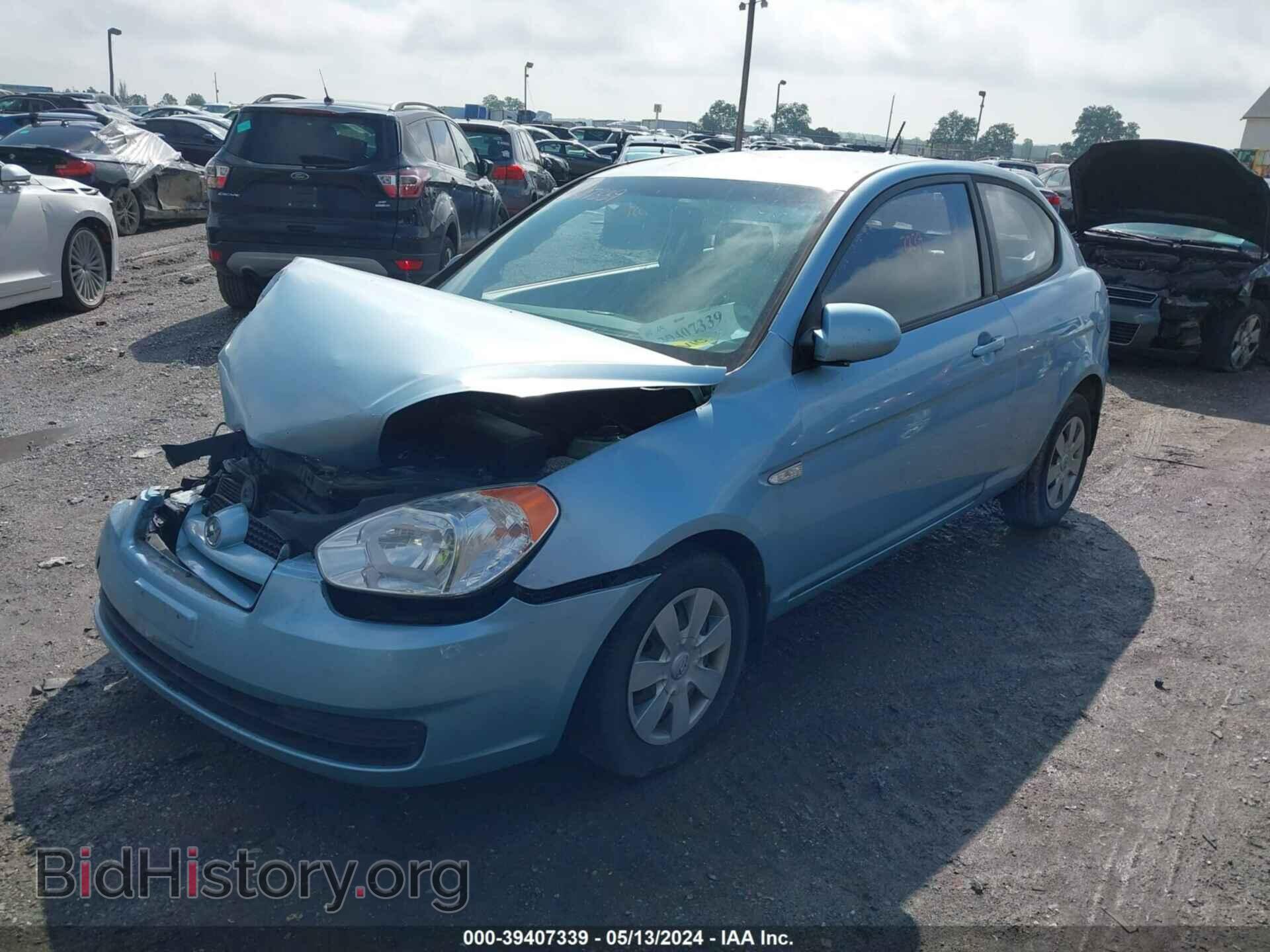 2007 HYUNDAI ACCENT - VIN: KMHCM36C07U052425 - Фото 2