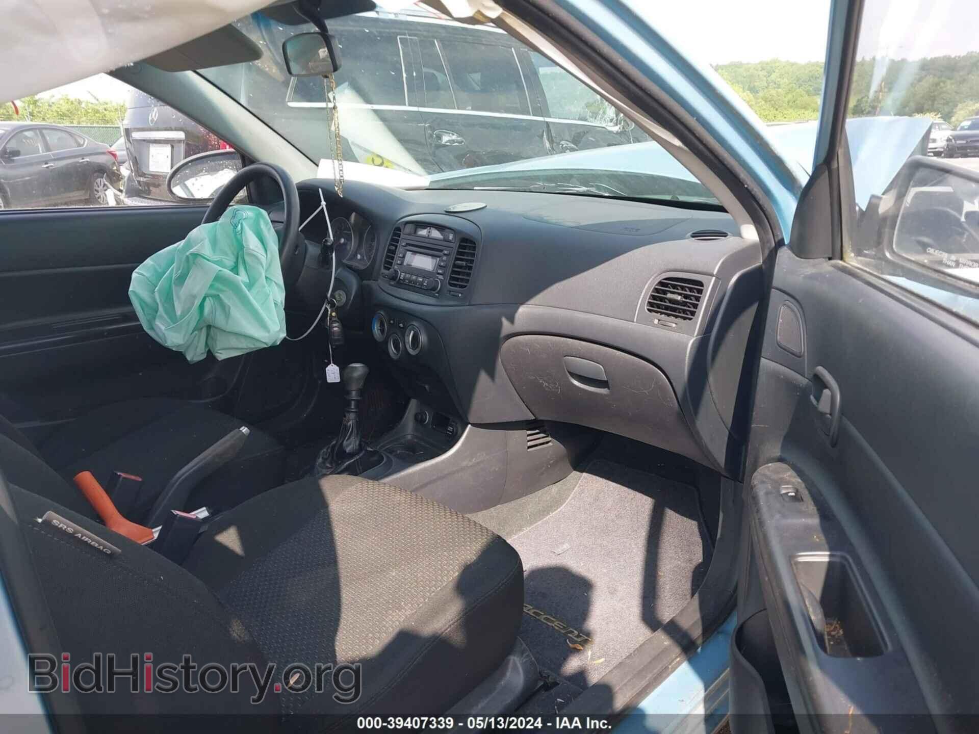 2007 HYUNDAI ACCENT - VIN: KMHCM36C07U052425 - Фото 5