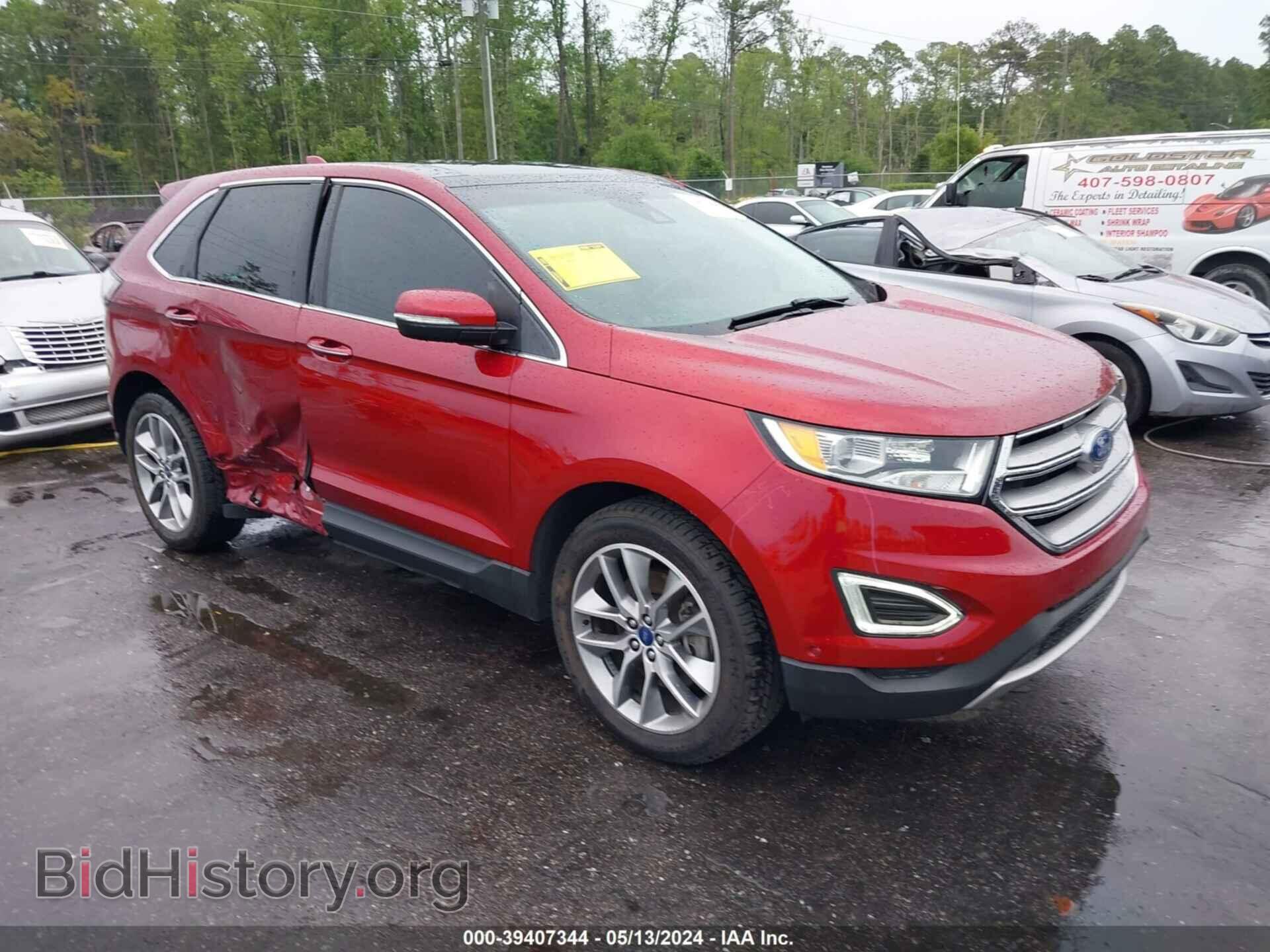 Фотография 2FMPK3K89HBC52302 - FORD EDGE 2017