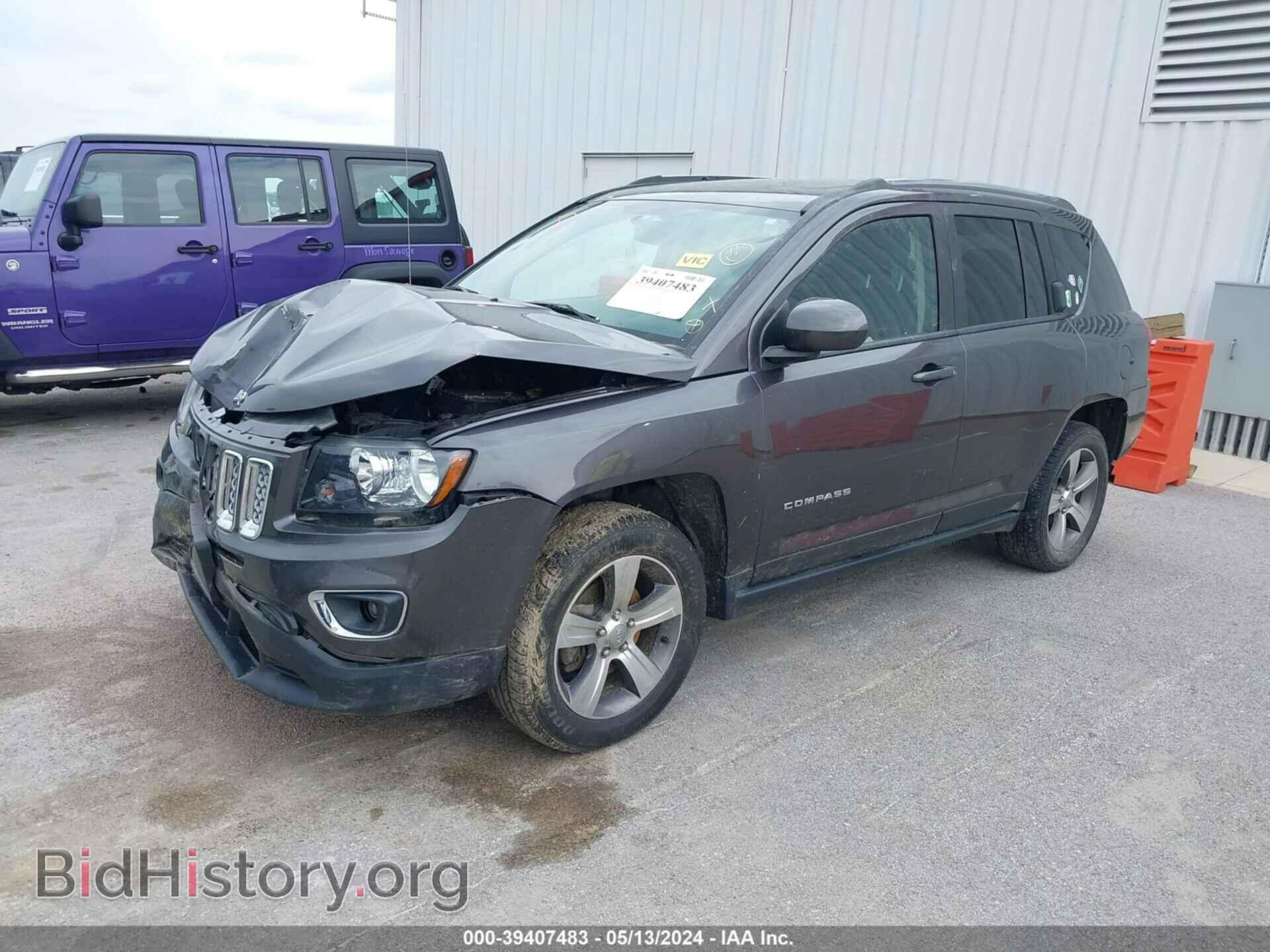 2017 JEEP COMPASS - VIN: 1C4NJDEB6HD126307 - Фото 2