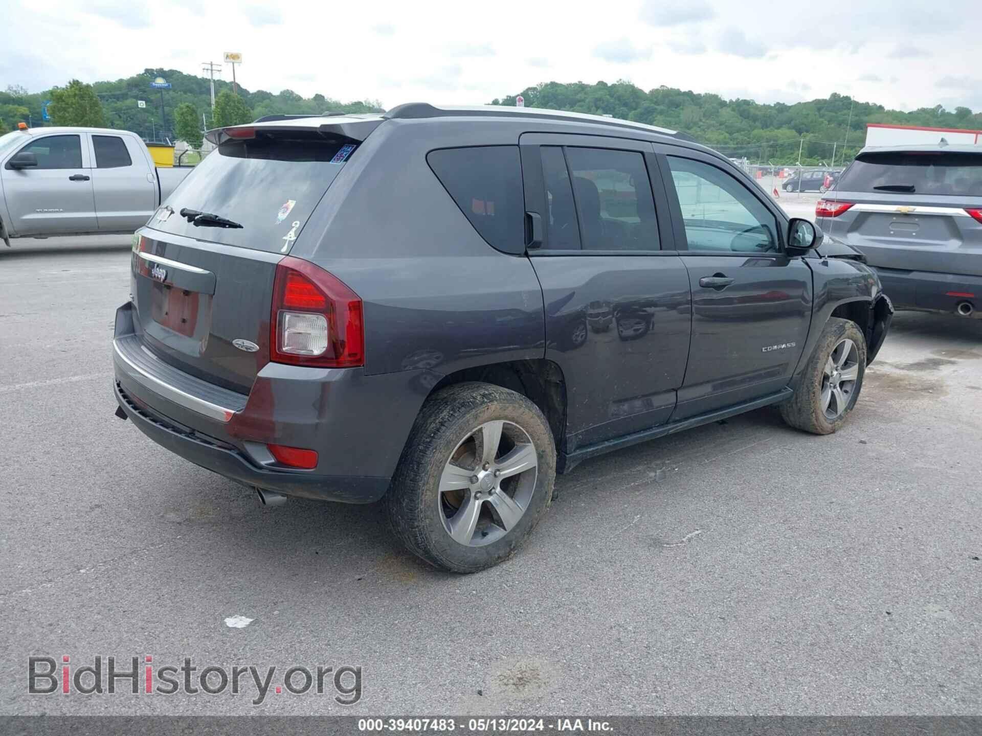 2017 JEEP COMPASS - VIN: 1C4NJDEB6HD126307 - Фото 4