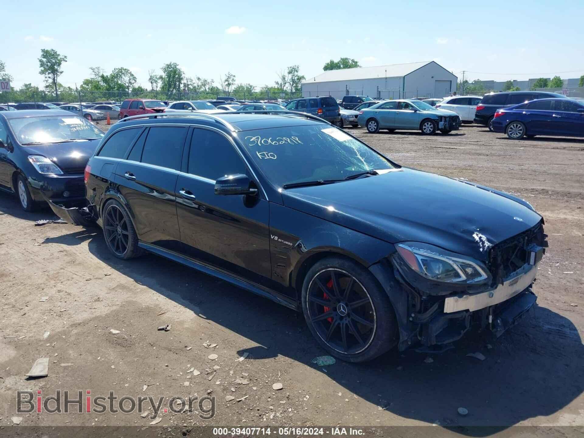 Photo WDDHH7GB3EA981606 - MERCEDES-BENZ E-CLASS 2014