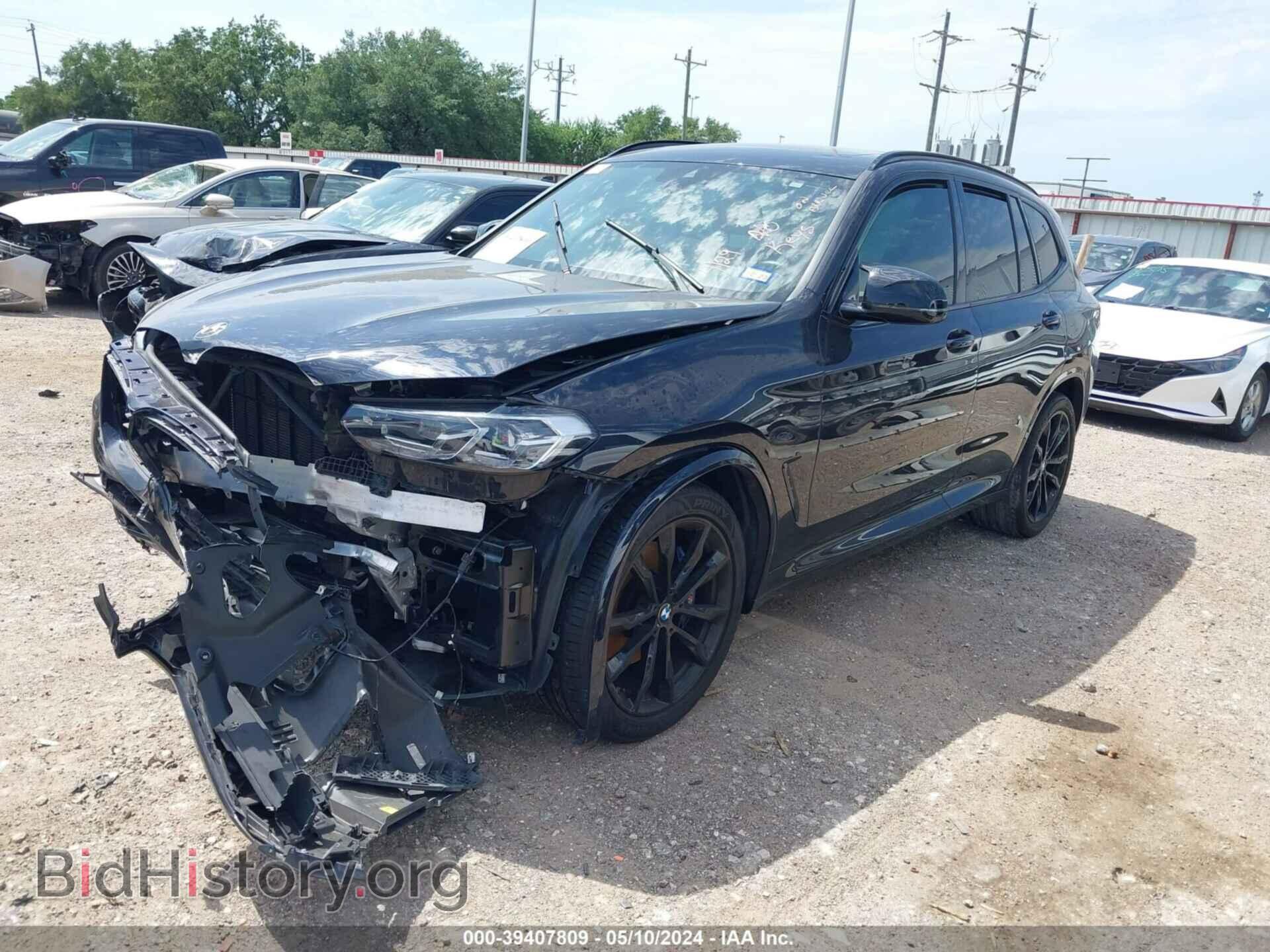 2022 BMW X3 - VIN: 5UX83DP01N9K84375 - Фото 2