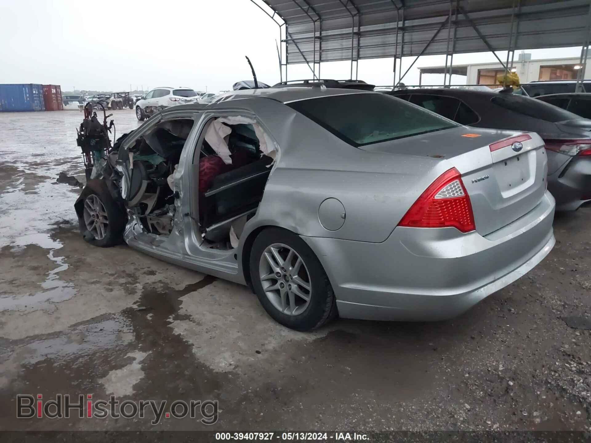 2010 FORD FUSION - VIN: 3FAHP0GA3AR110528 - Фото 3