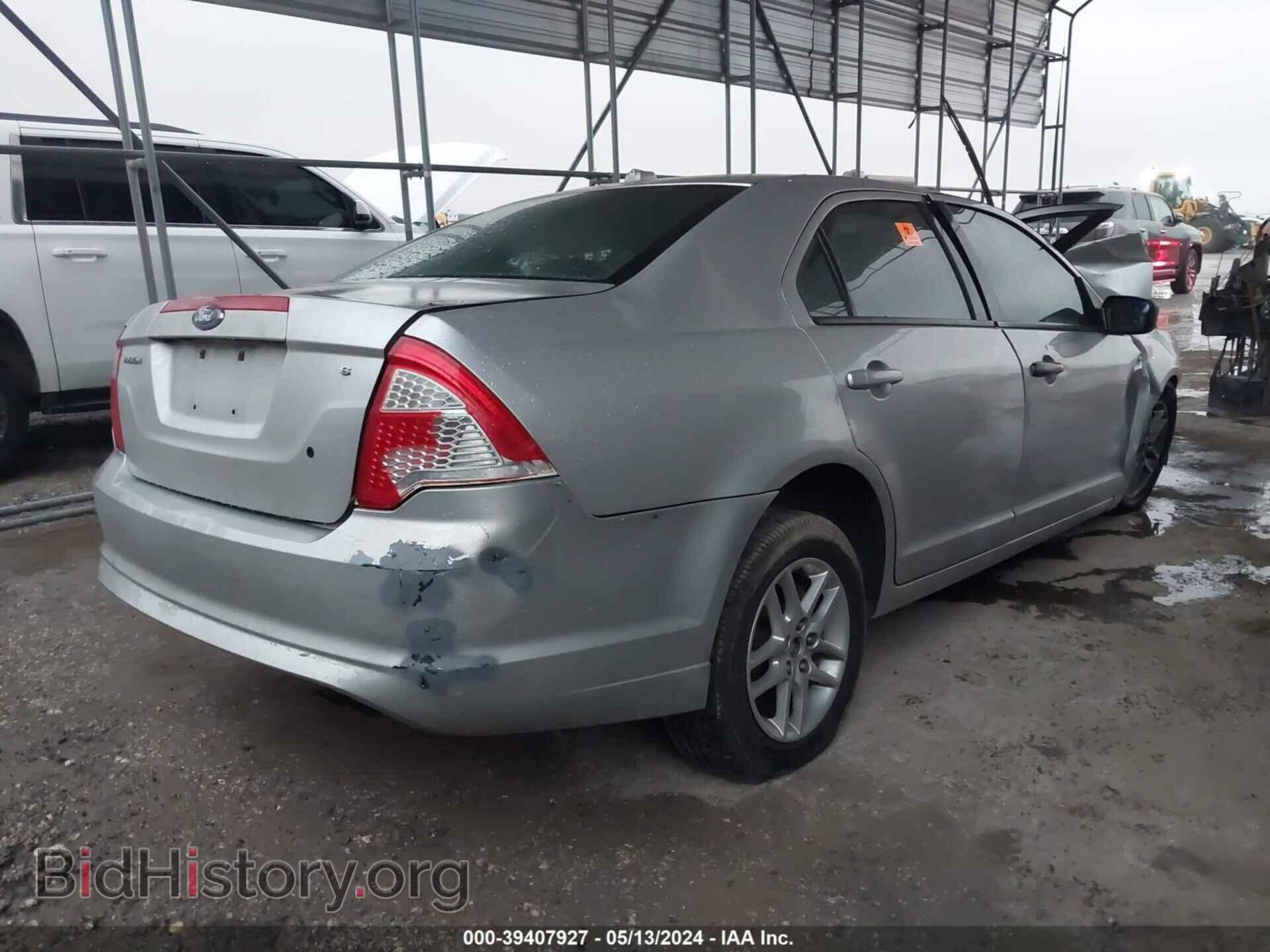 2010 FORD FUSION - VIN: 3FAHP0GA3AR110528 - Фото 4
