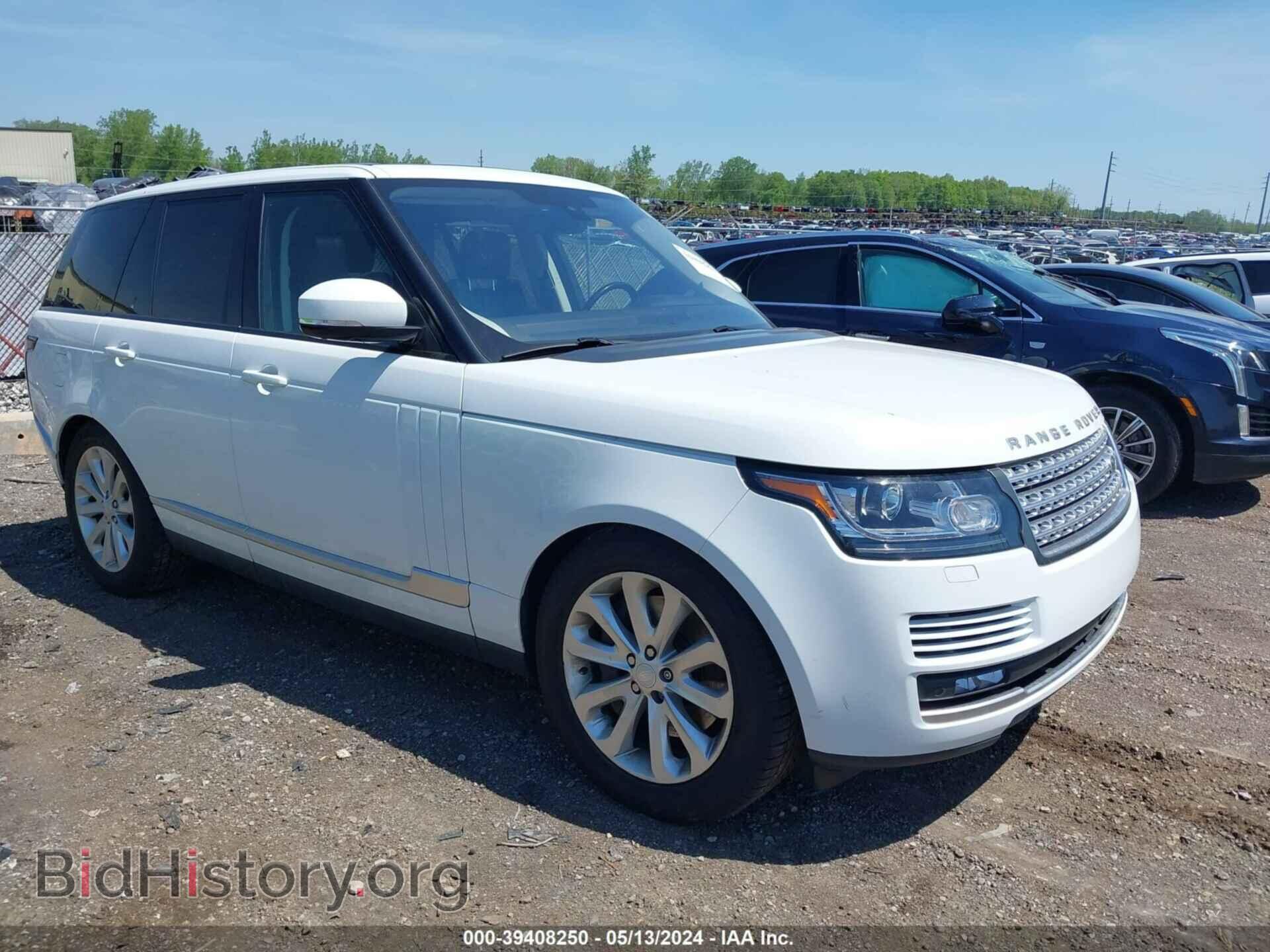 Фотография SALGS2PF9GA313690 - LAND ROVER RANGE ROVER 2016