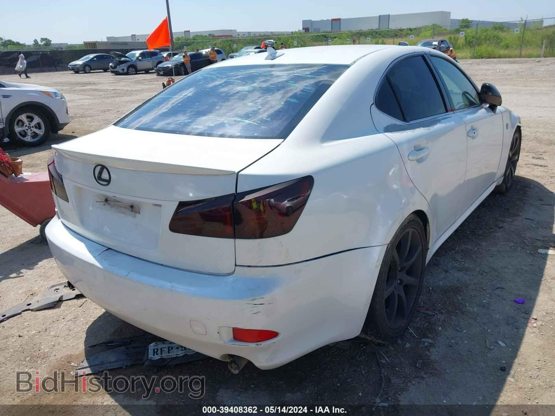 2008 LEXUS IS 250 - VIN: JTHBK262282063686 - Фото 4