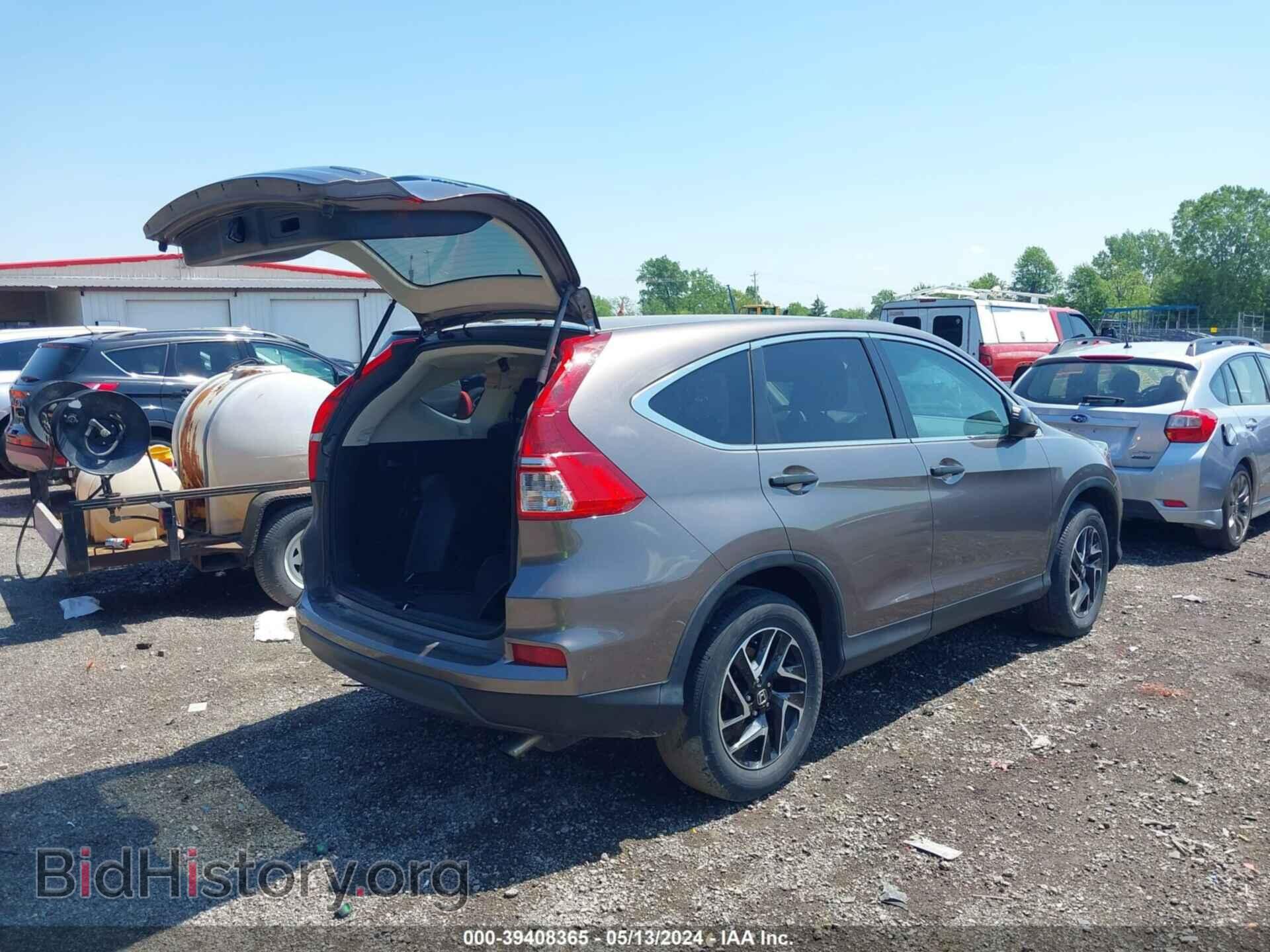 2016 HONDA CR-V - VIN: 5J6RM4H40GL134830 - Фото 4