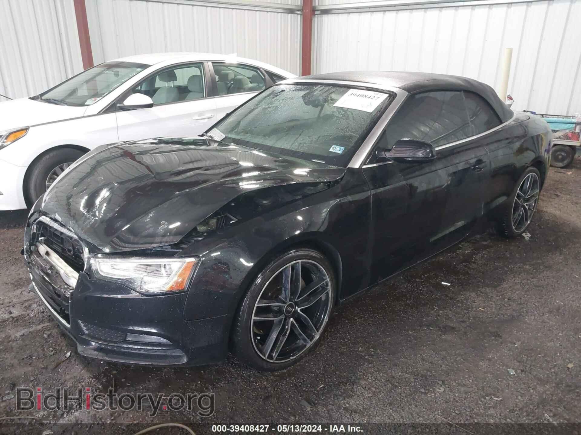 2014 AUDI A5 - VIN: WAULFAFH9EN007177 - Фото 2