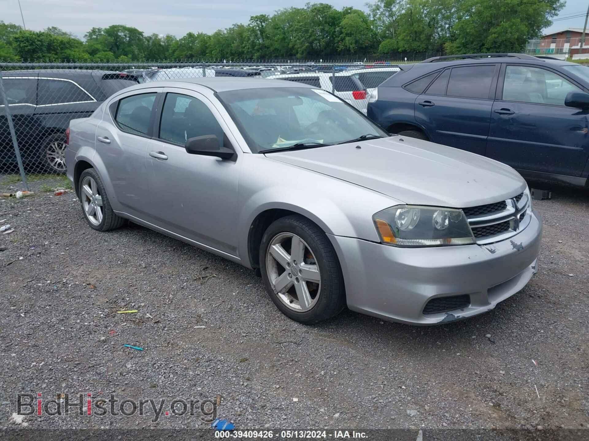 Photo 1C3CDZAB6DN681218 - DODGE AVENGER 2013