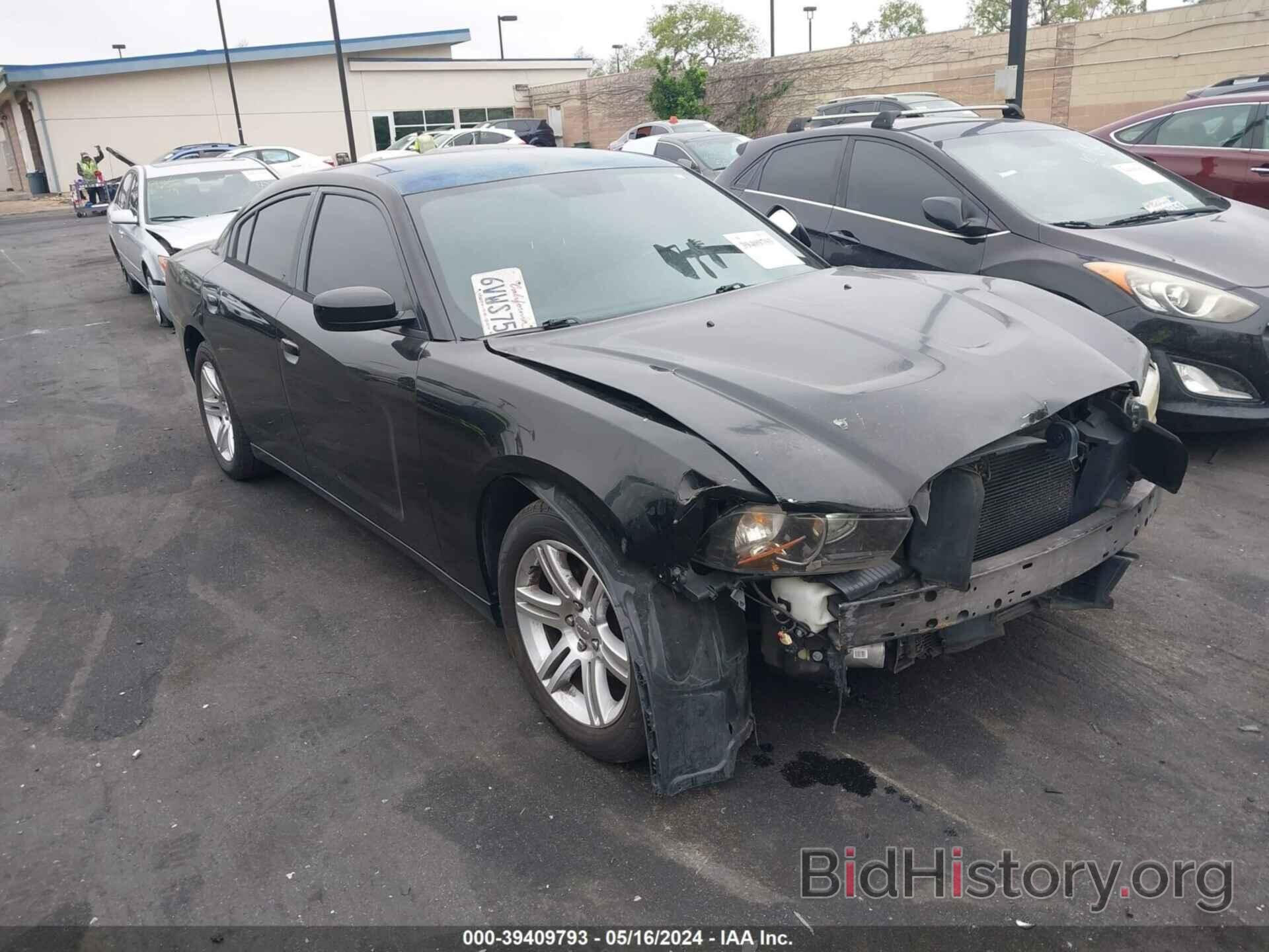 Photo 2C3CDXHG5CH172881 - DODGE CHARGER 2012
