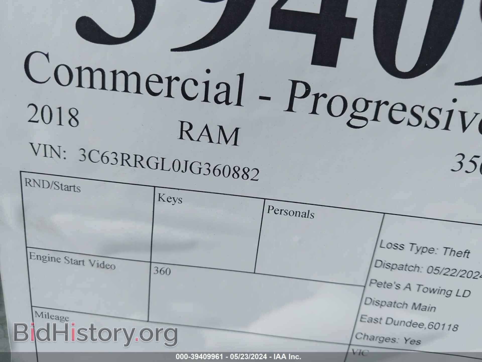 2018 RAM 3500 - VIN: 3C63RRGL0JG360882 - Фото 9