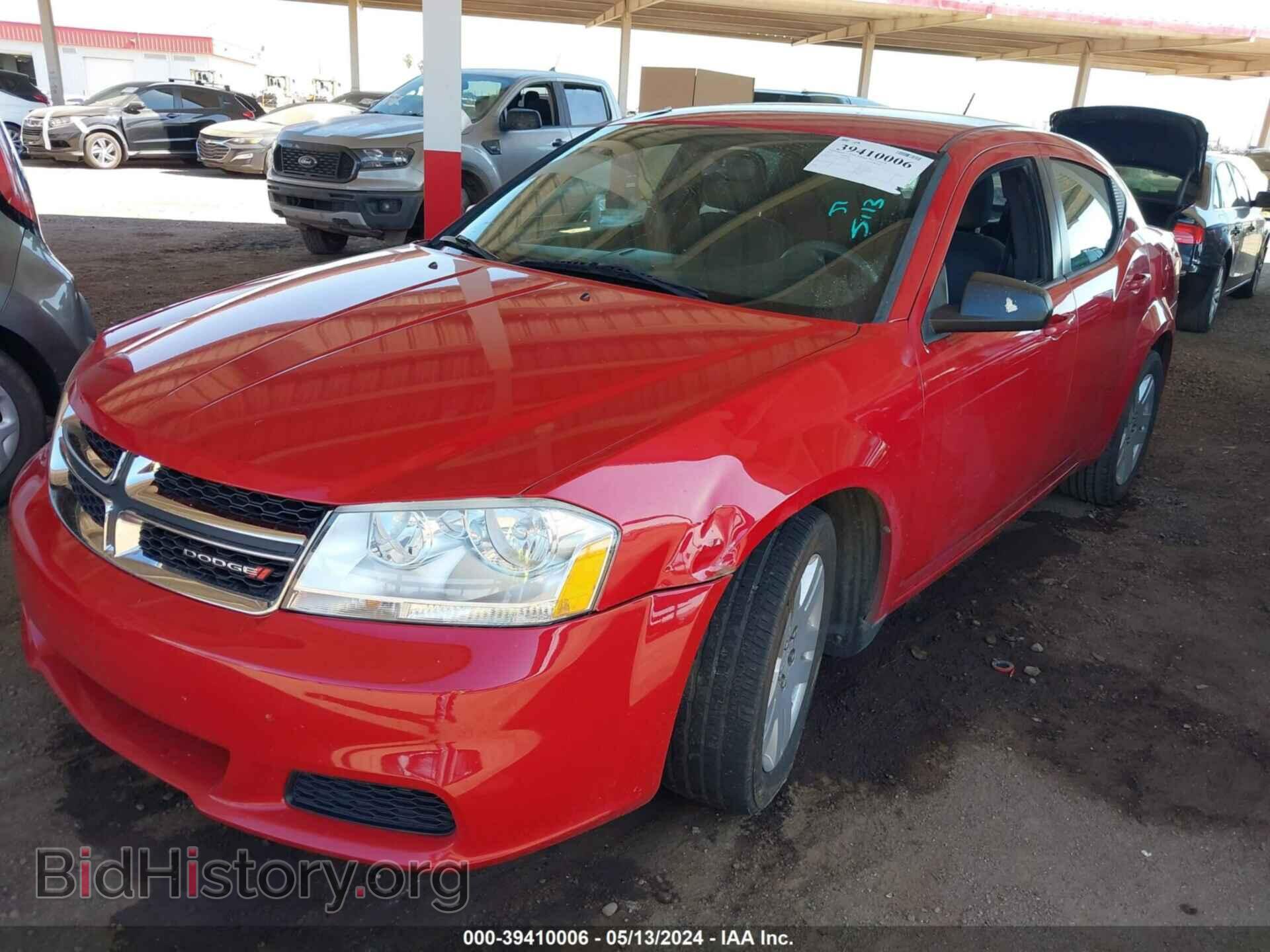 2013 DODGE AVENGER - VIN: 1C3CDZAB2DN582265 - Фото 2